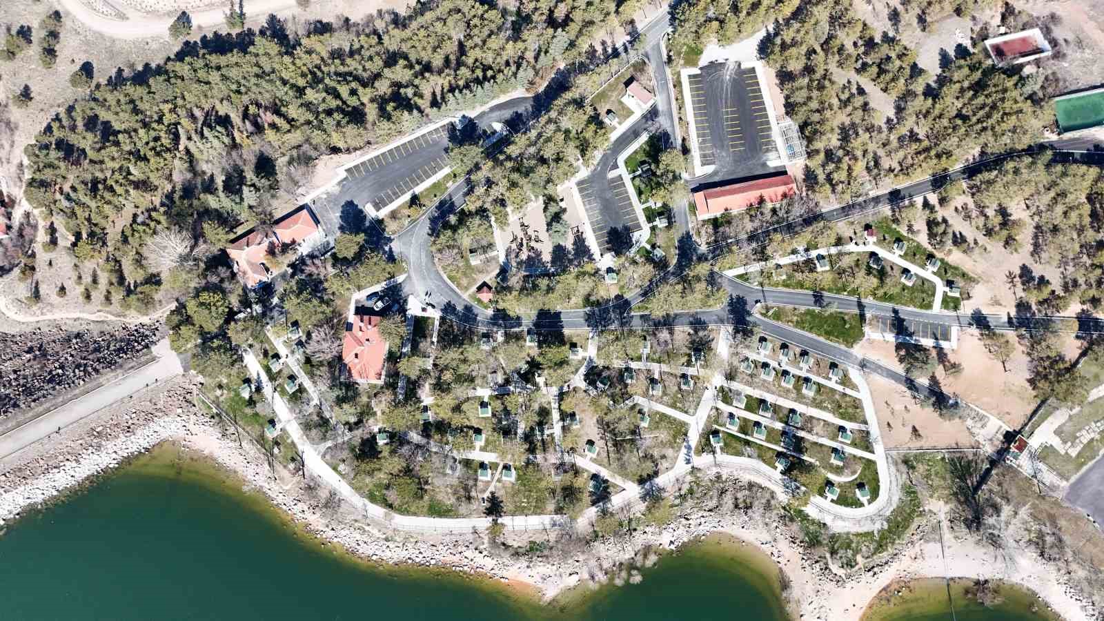 Sarımsaklı Barajı Mesire Alanı, yenilenen yüzüyle vatandaşların ziyaretini bekliyor
