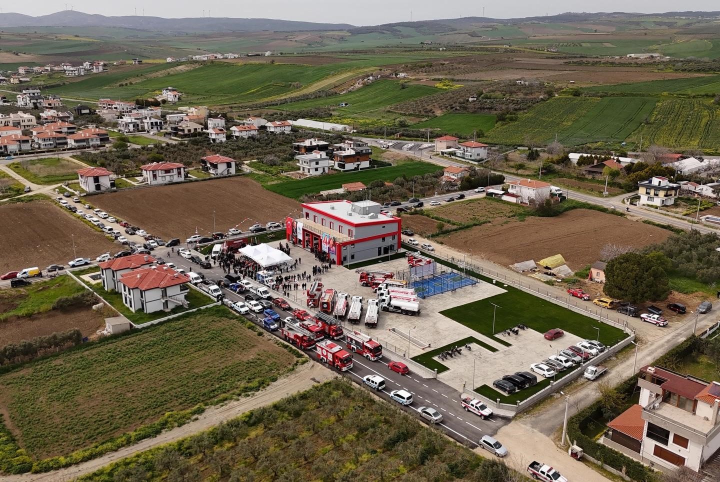 Şarköy’de modern itfaiye istasyonu hizmete açıldı
