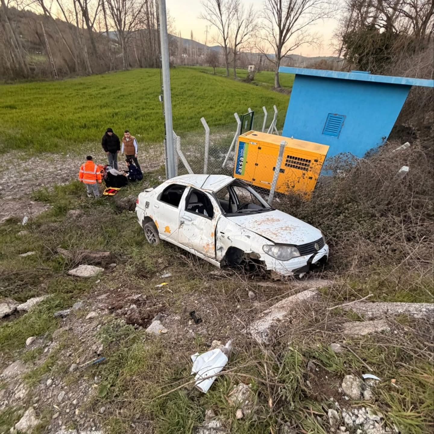 Savaştepe’de korkutan kaza: 5 yaralı
