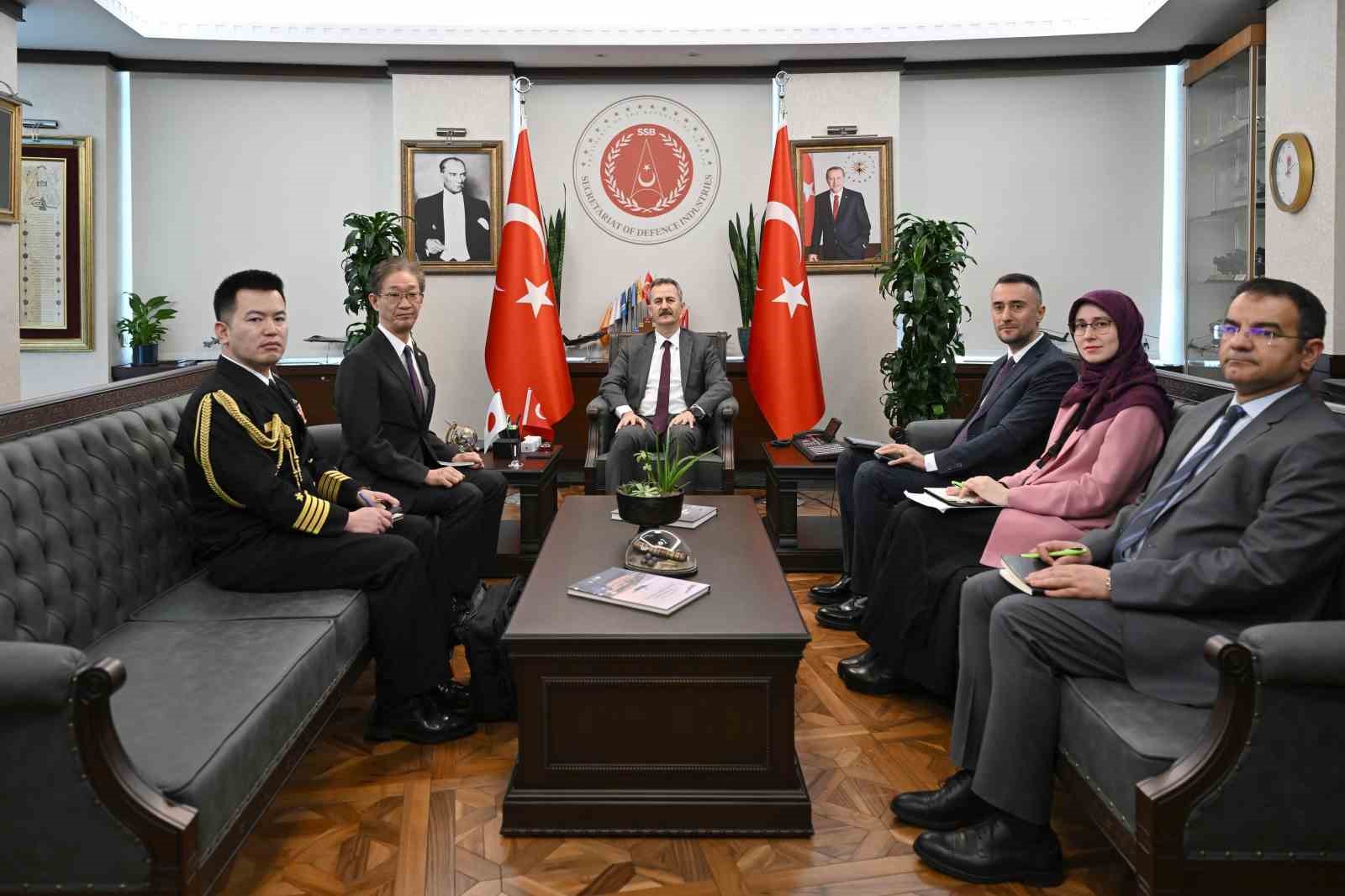 Savunma Sanayii Başkanı Görgün, Japonya’nın Ankara Büyükelçisi Tamura ile görüştü
