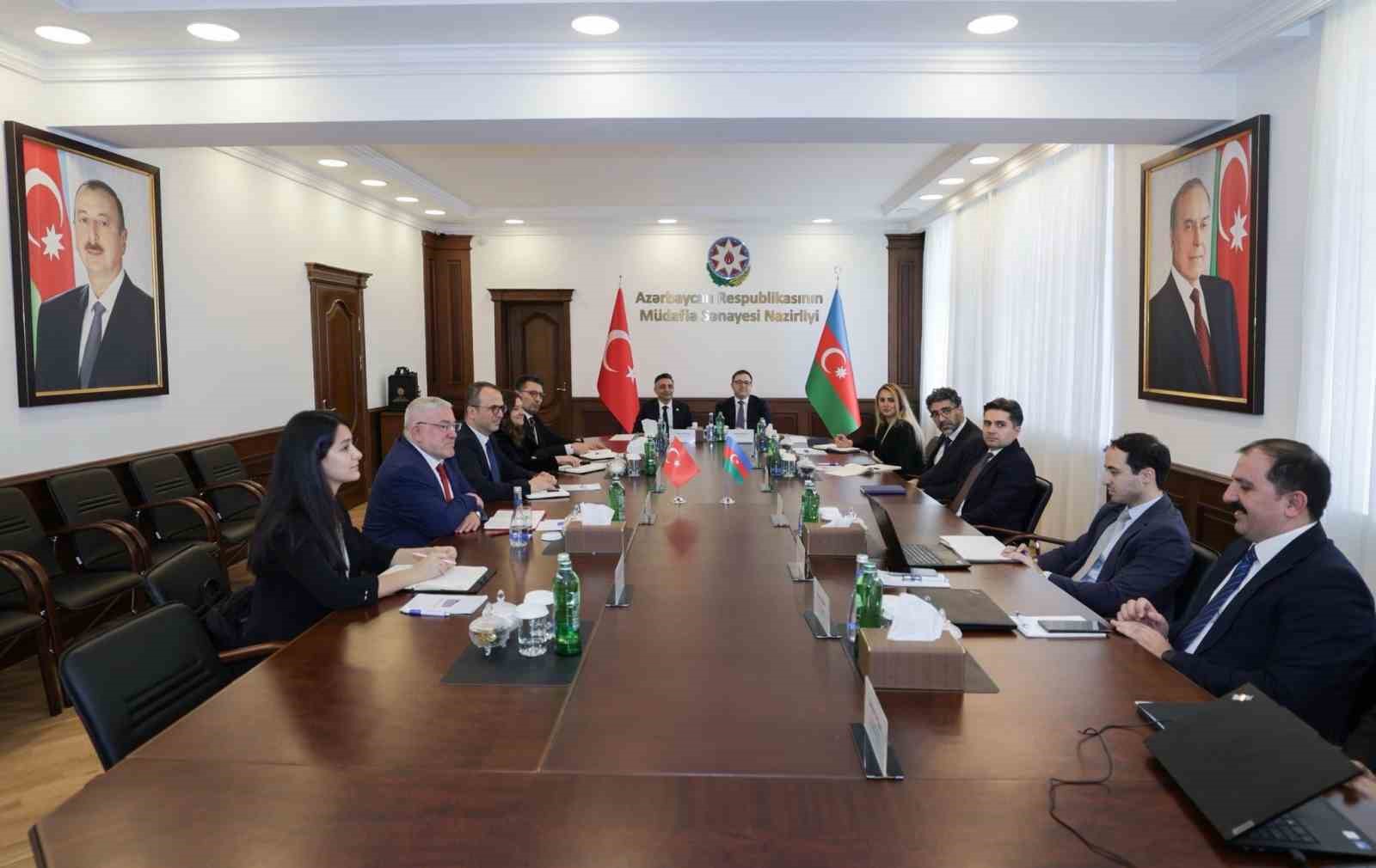 Savunma Sanayii Başkanlığı ile Azerbaycan Savunma Sanayisi Başkanlığı arasında işbirliği sözleşmesi imzalandı
