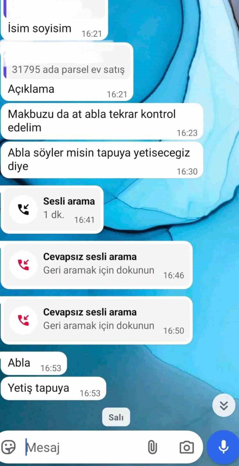 Sazan sarmalı bir ailenin hayallerini yıktı: 2 milyon lira dolandırıldılar
Sazan sarmalı bir ailenin hayallerini yıktı: 2 milyon lira dolandırıldılar