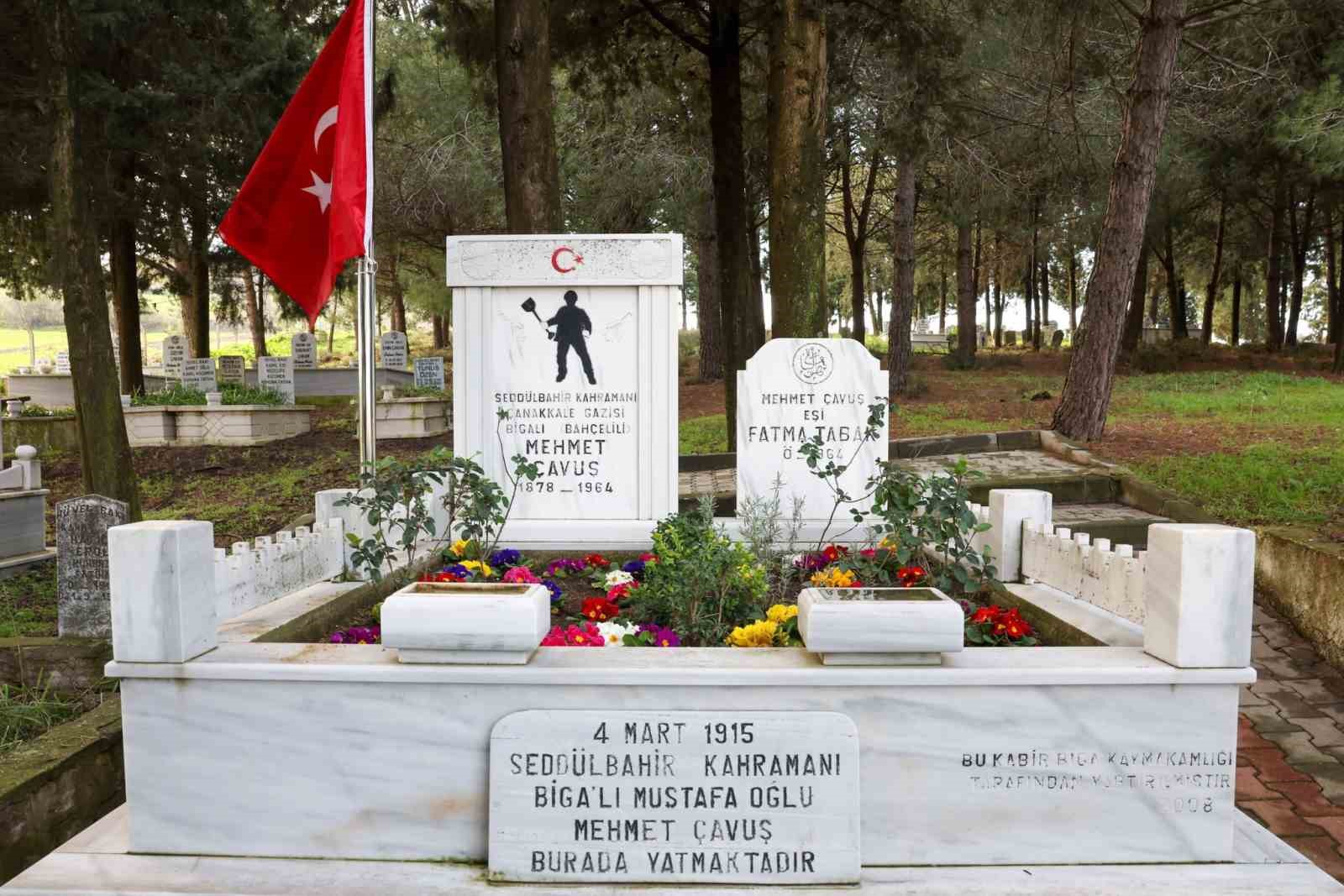 Seddülbahir kahramanı ölümünün 62. yıldönümünde anıldı
