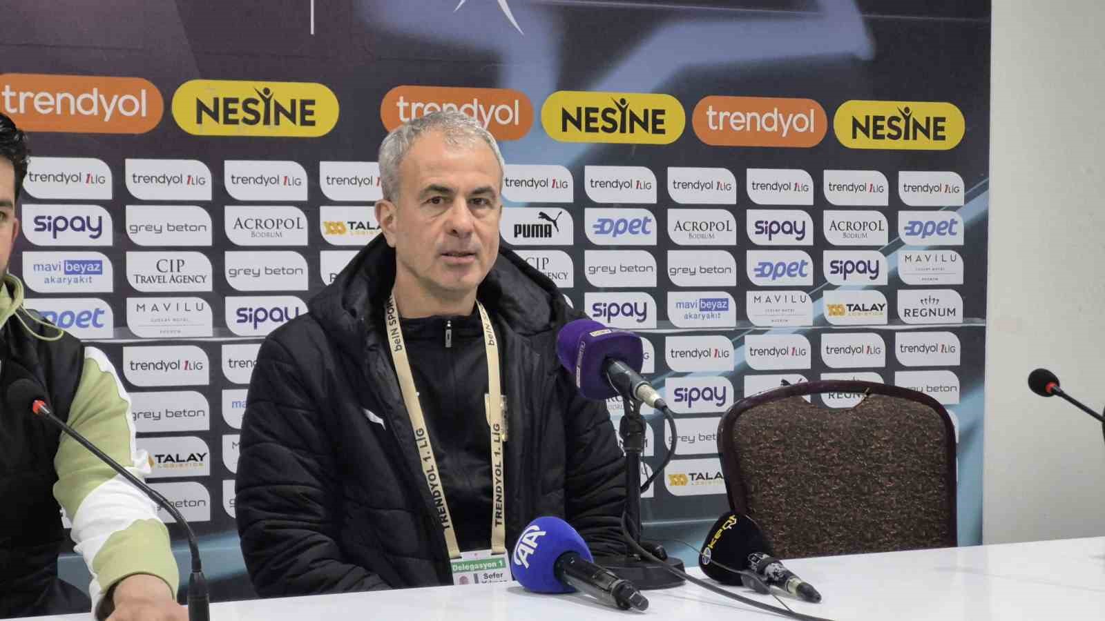 Sefer Yılmaz: "Bugün çok sevindiğimiz bir puan olmadı"
