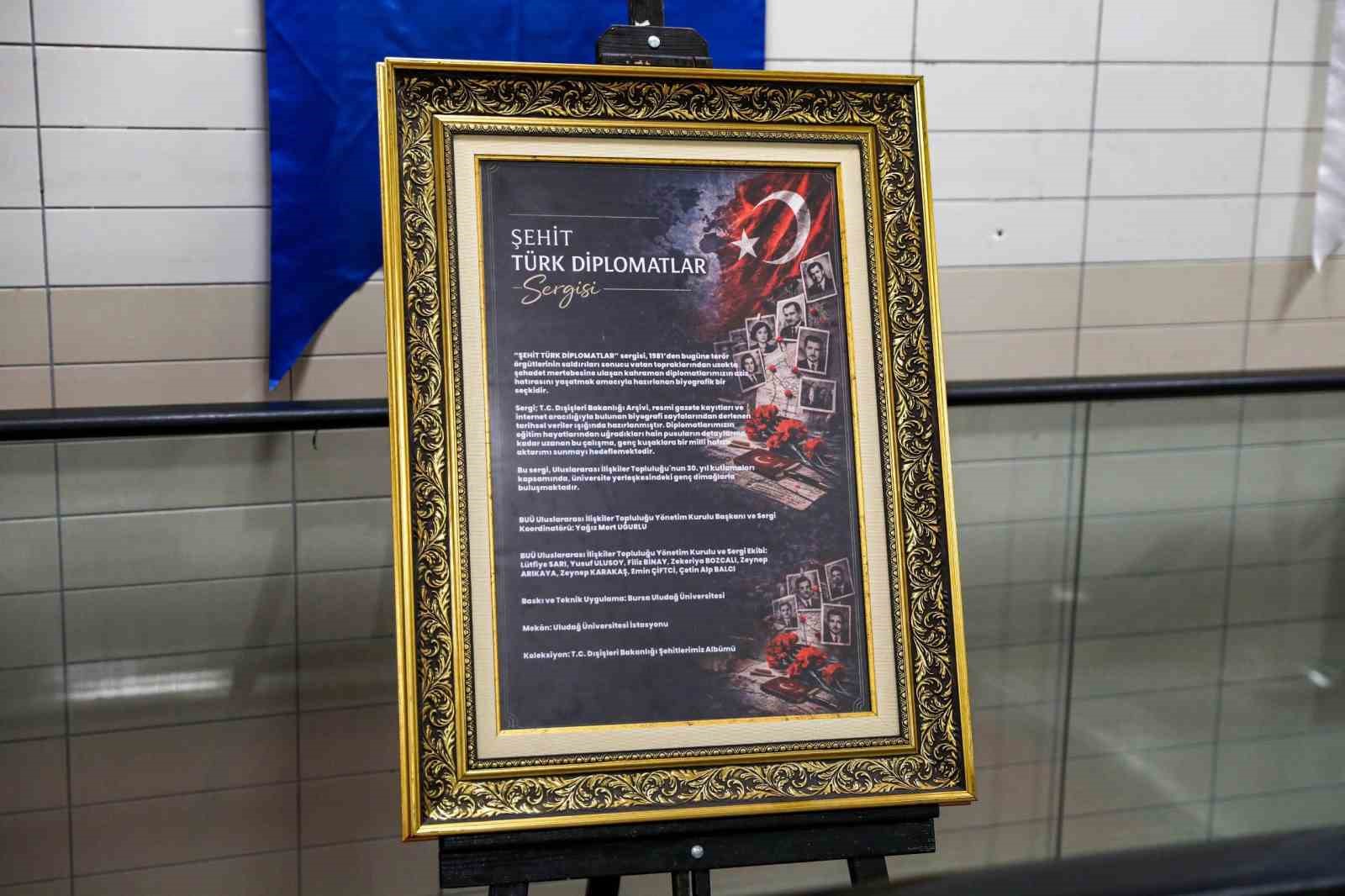 Şehit diplomatların hatırası Bursa’da yaşatılıyor
