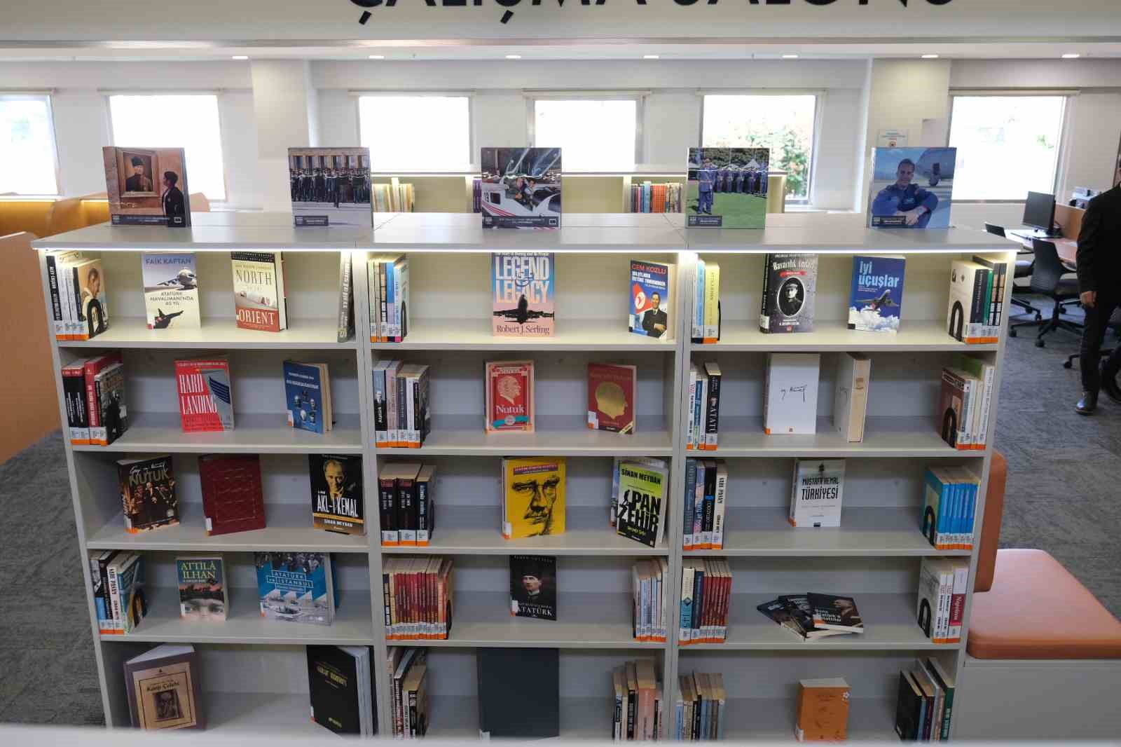 Şehit Hava Pilot Yarbay Gökhan Korkmaz anısına çalışma salonu açıldı
