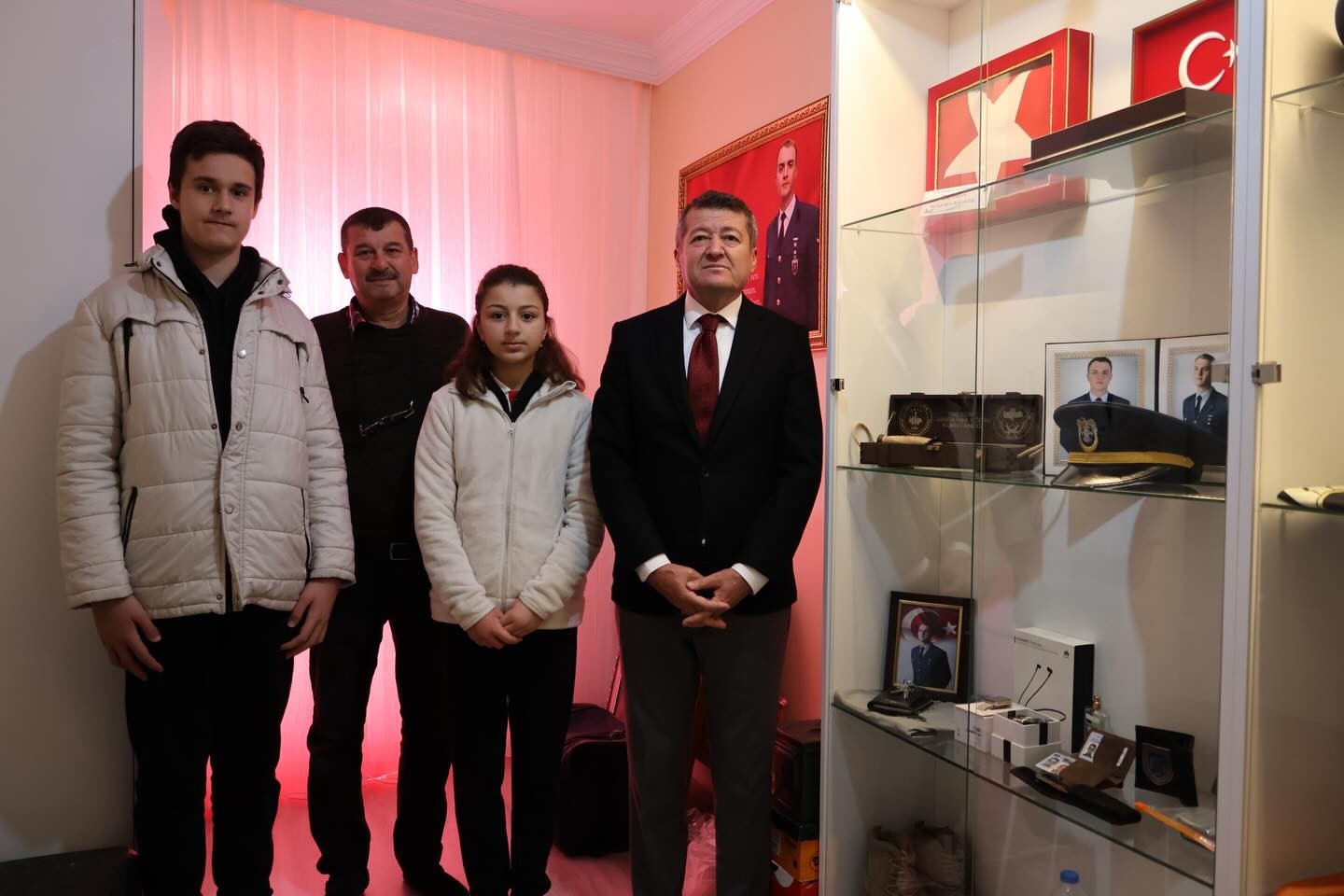 Şehit İlhan Ongan’ın ailesine anlamlı buluşma
