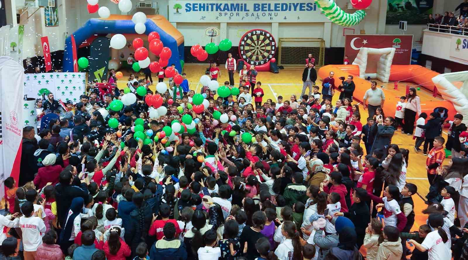 Şehitkamil’de spor dolu buluşma
