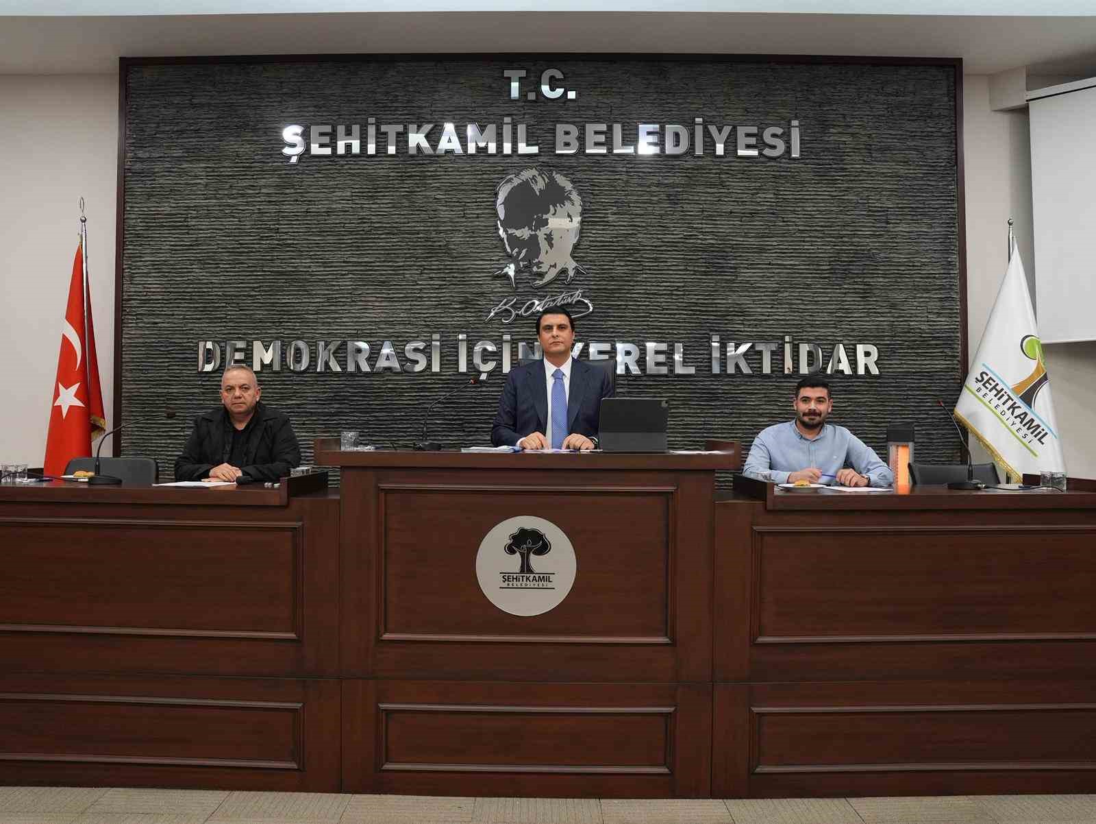 Şehitkamil’de yılın ilk meclis toplantısı yapıldı
