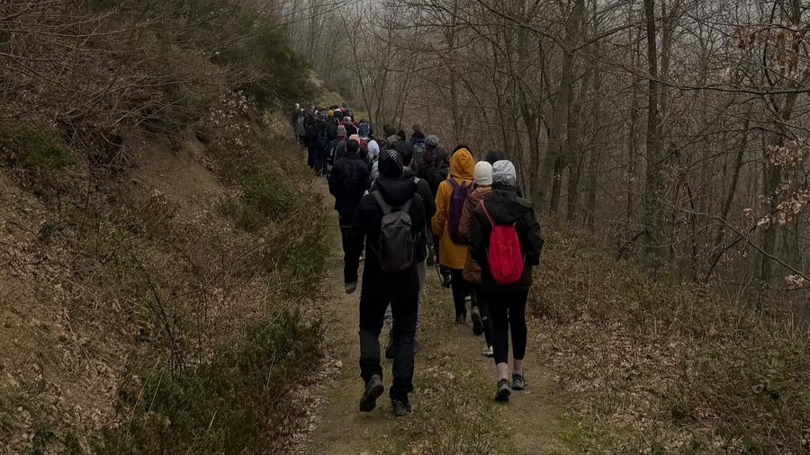 Şehitleri için yürüdüler
