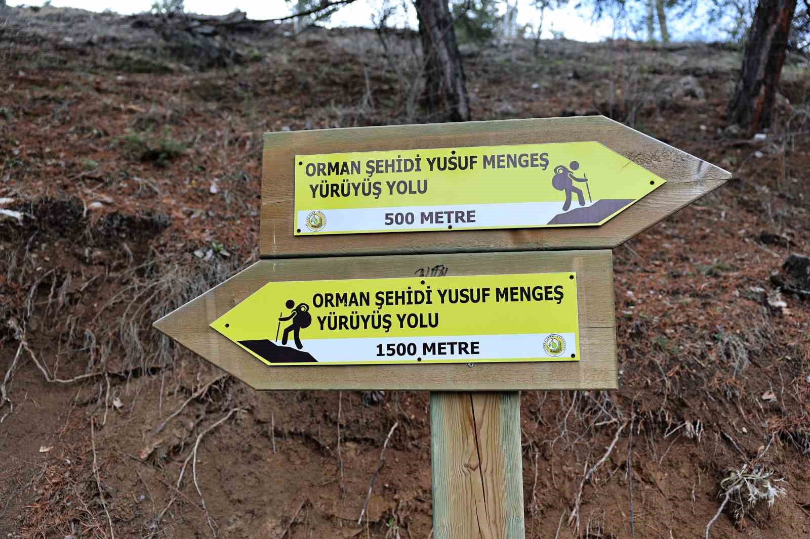 Şehitlerin ismi yürüyüş parkurunda yaşatılacak
