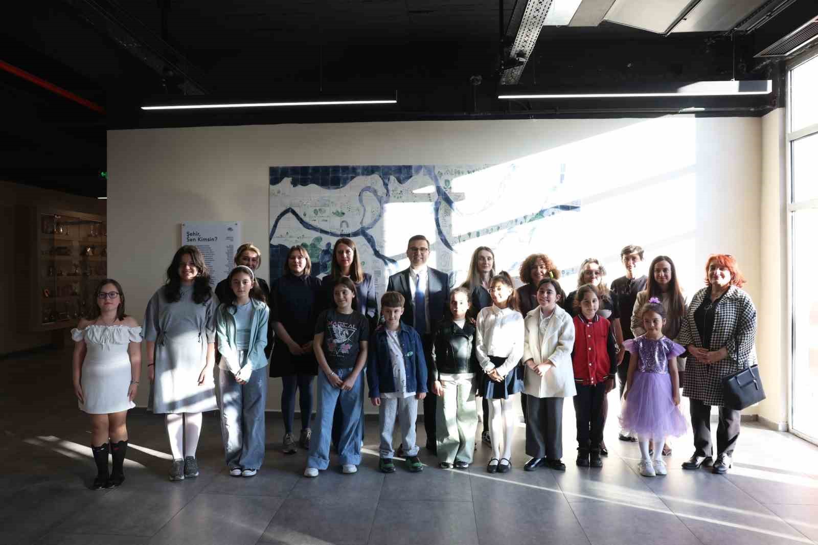 Şehrin hikayesini Nilüferli çocuklar çizdi
