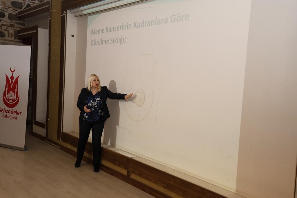 Şehzadeler Belediyesi personeline kanserde erken teşhis uyarısı
