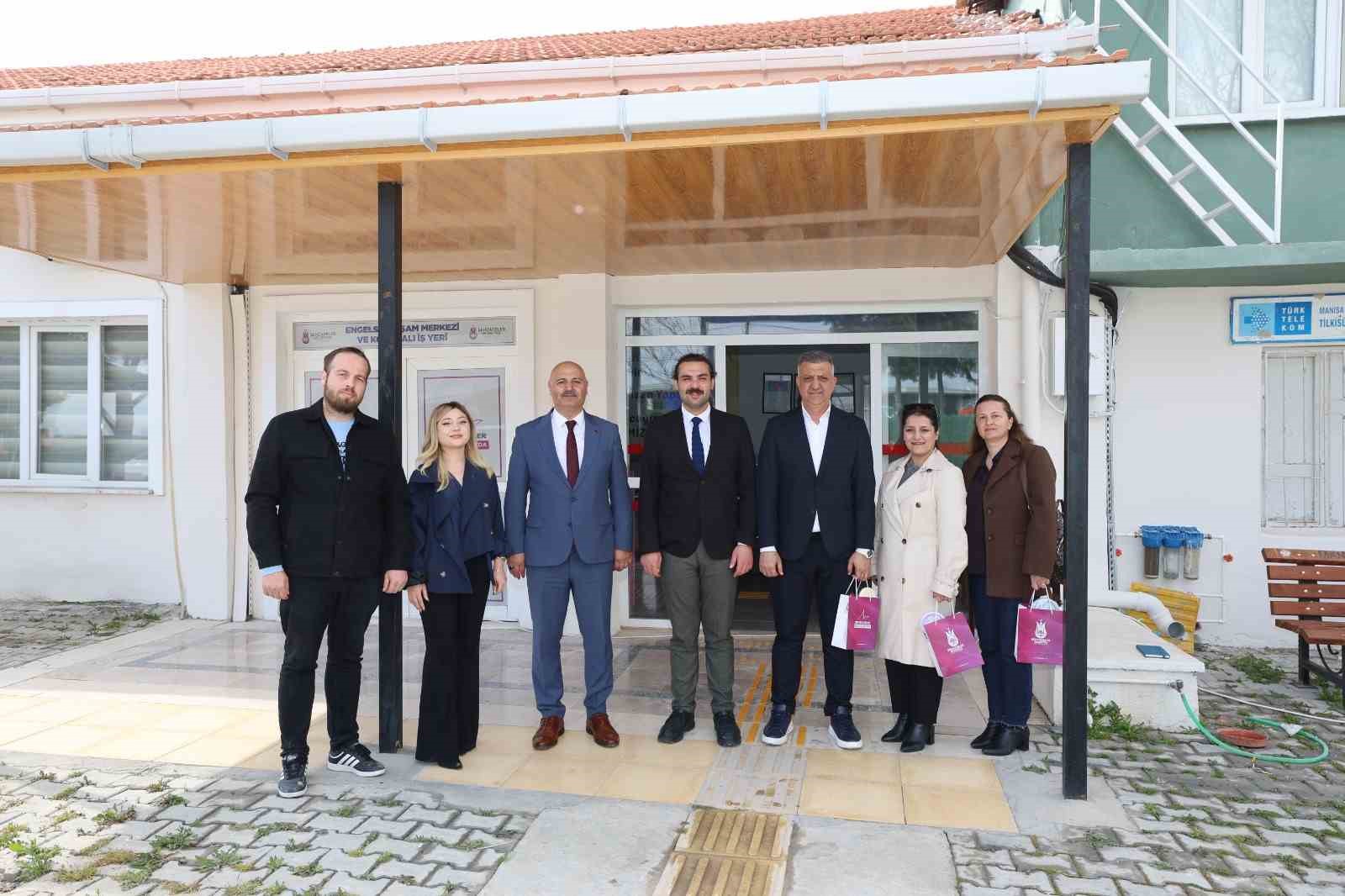 Şehzadeler’de engelsiz hizmet için iki belediyeden güç birliği
