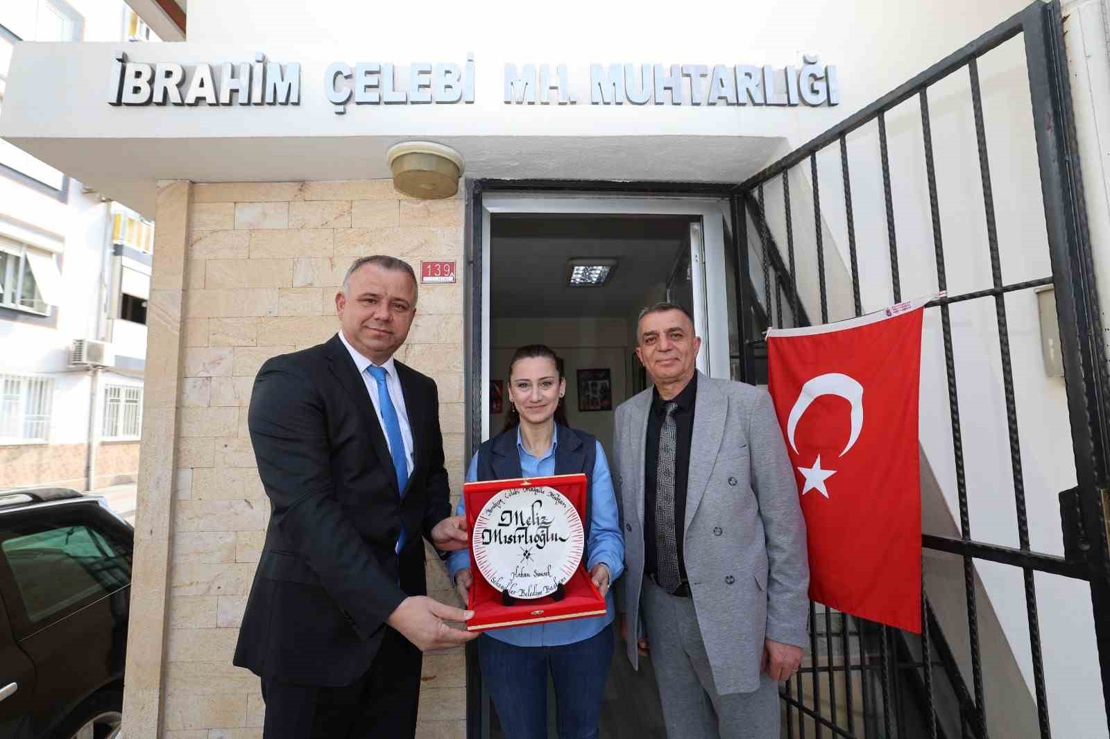 Şehzadeler’de kadın muhtarlara 8 Mart ziyareti
