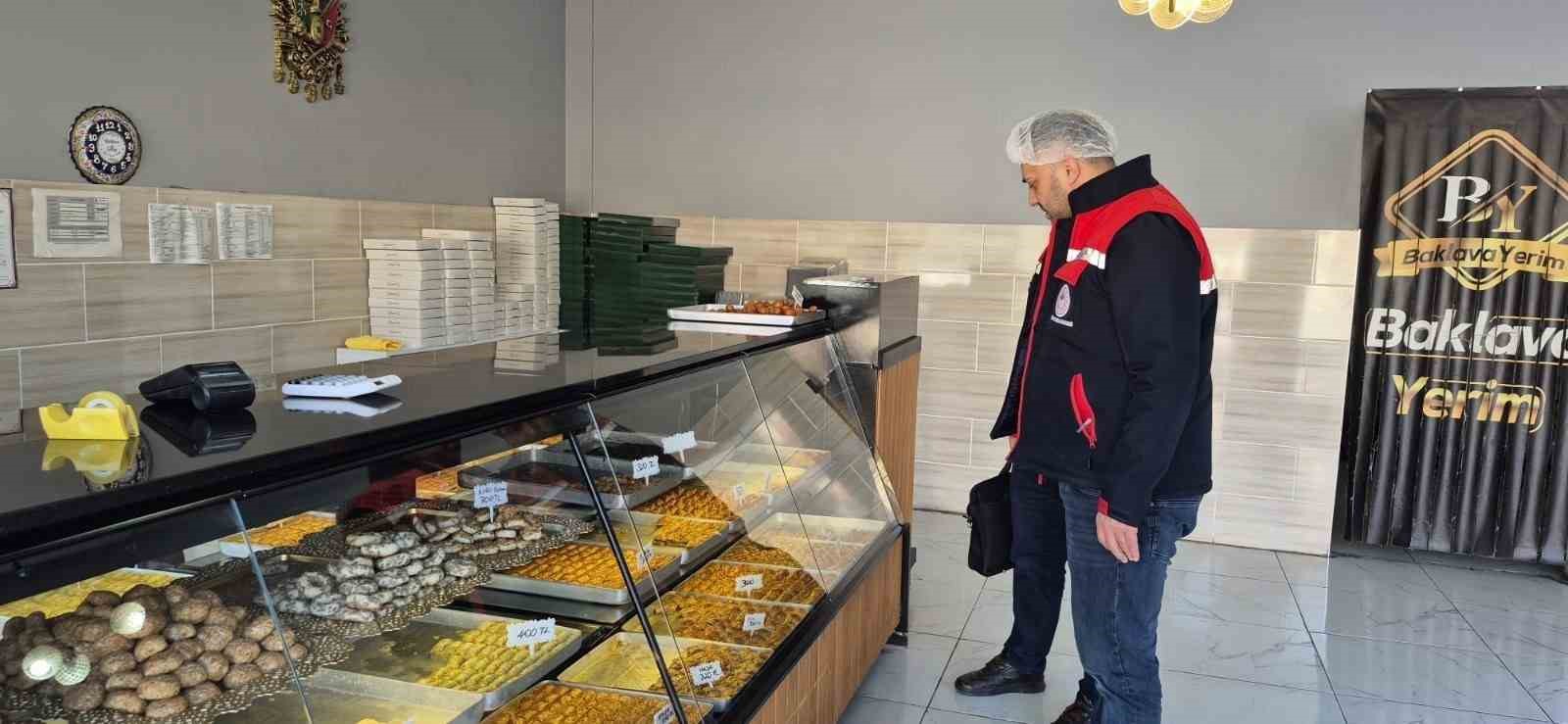 Şekerleme ve unlu mamul satışı yapan işletmelere yönelik denetim
