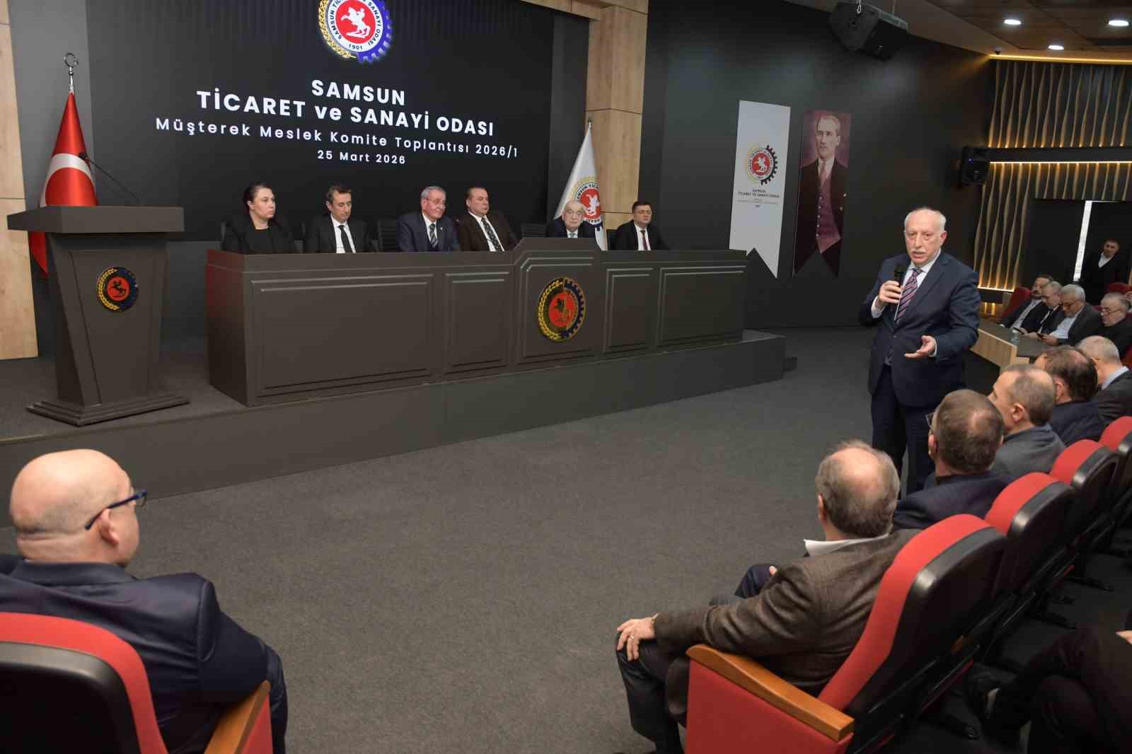 Sektörlerin sorunları ve talepleri Samsun TSO gündeminde
