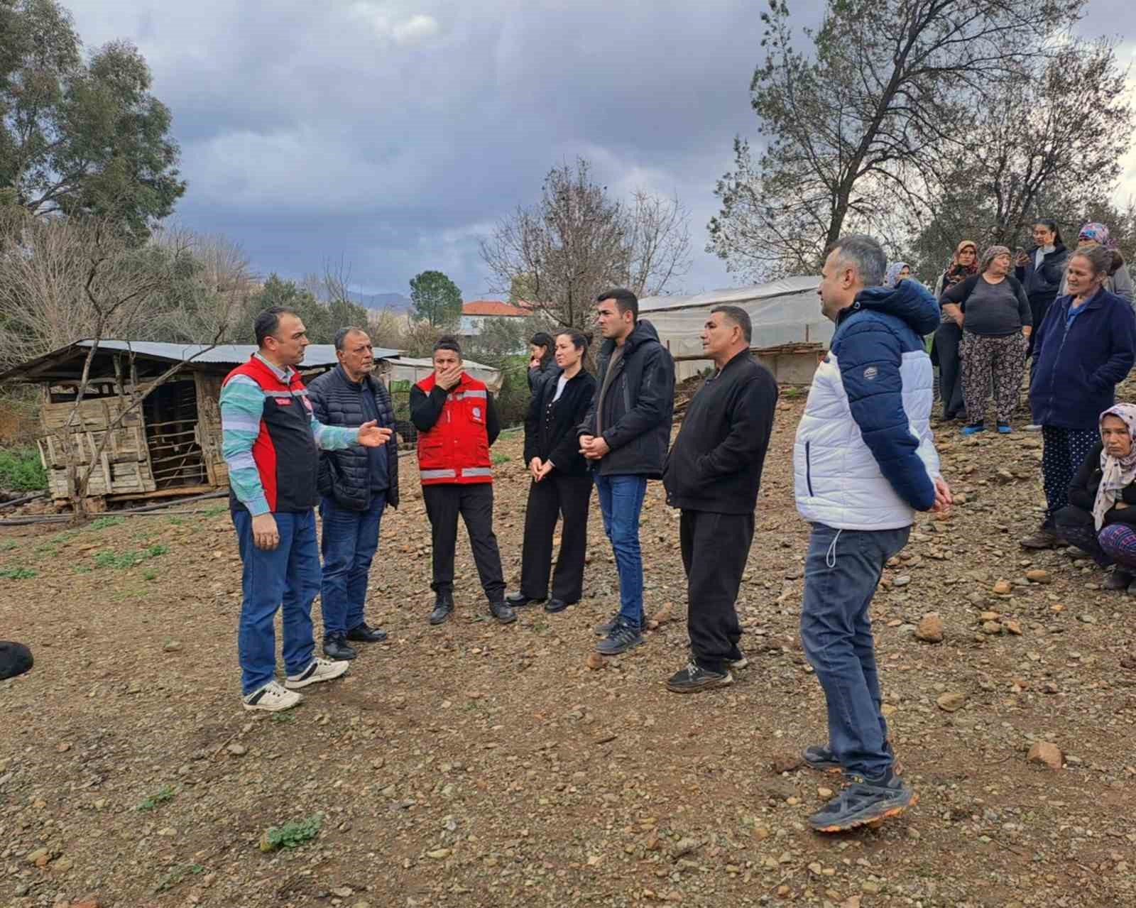 Sel afetinde zarar gören alanlarda ön hasar tespit çalışmaları başladı
