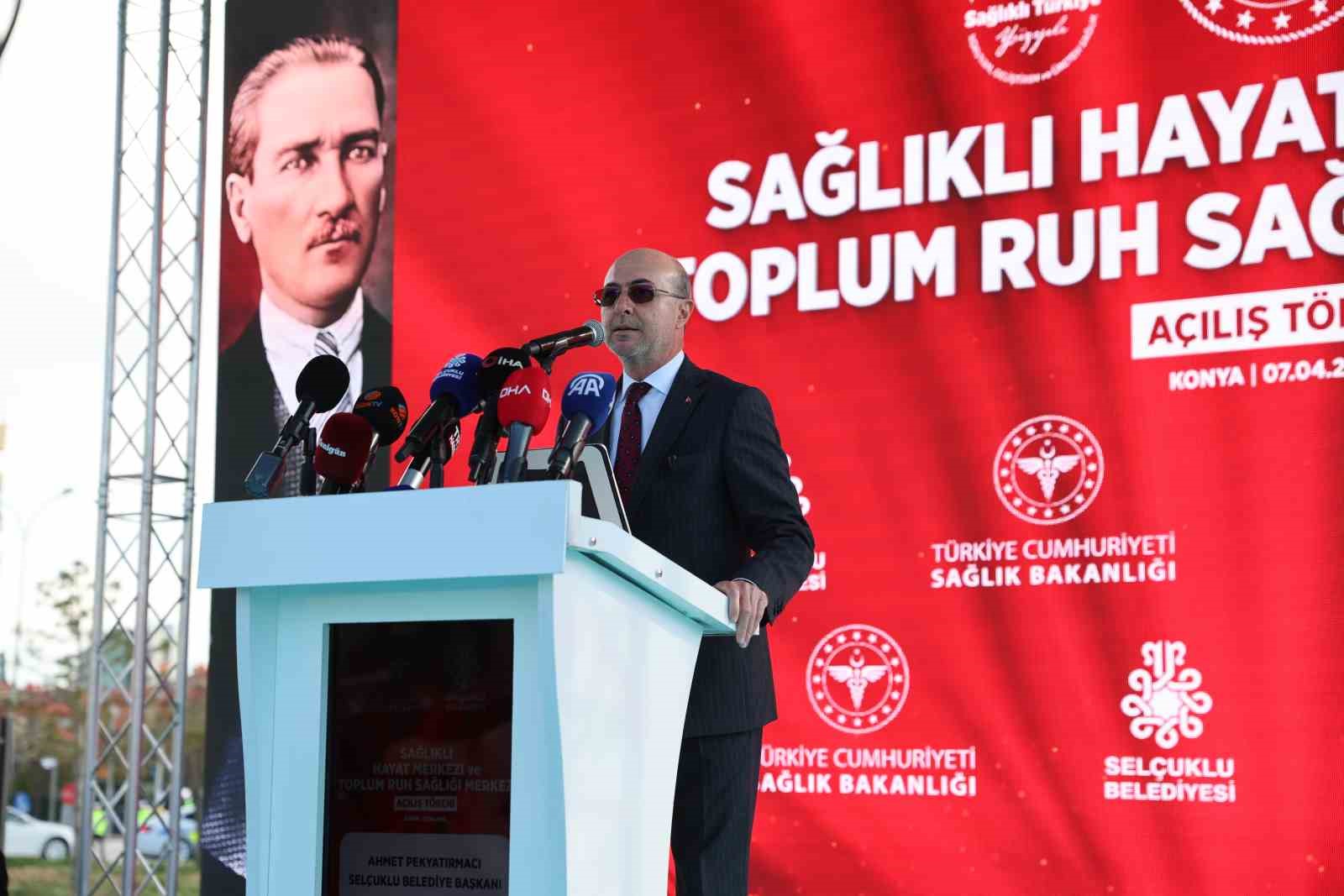 Selçuklu’da Dünya Sağlık Günü’nde anlamlı iki açılış
