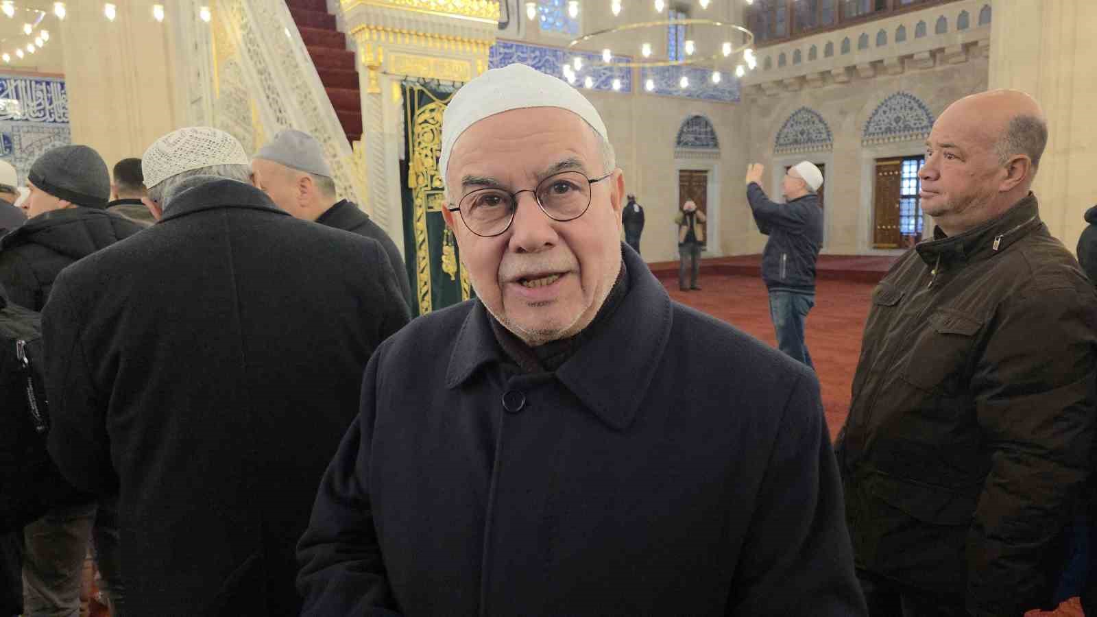 Selimiye Camii’nde restorasyon sonrası ilk bayram namazı kılındı
