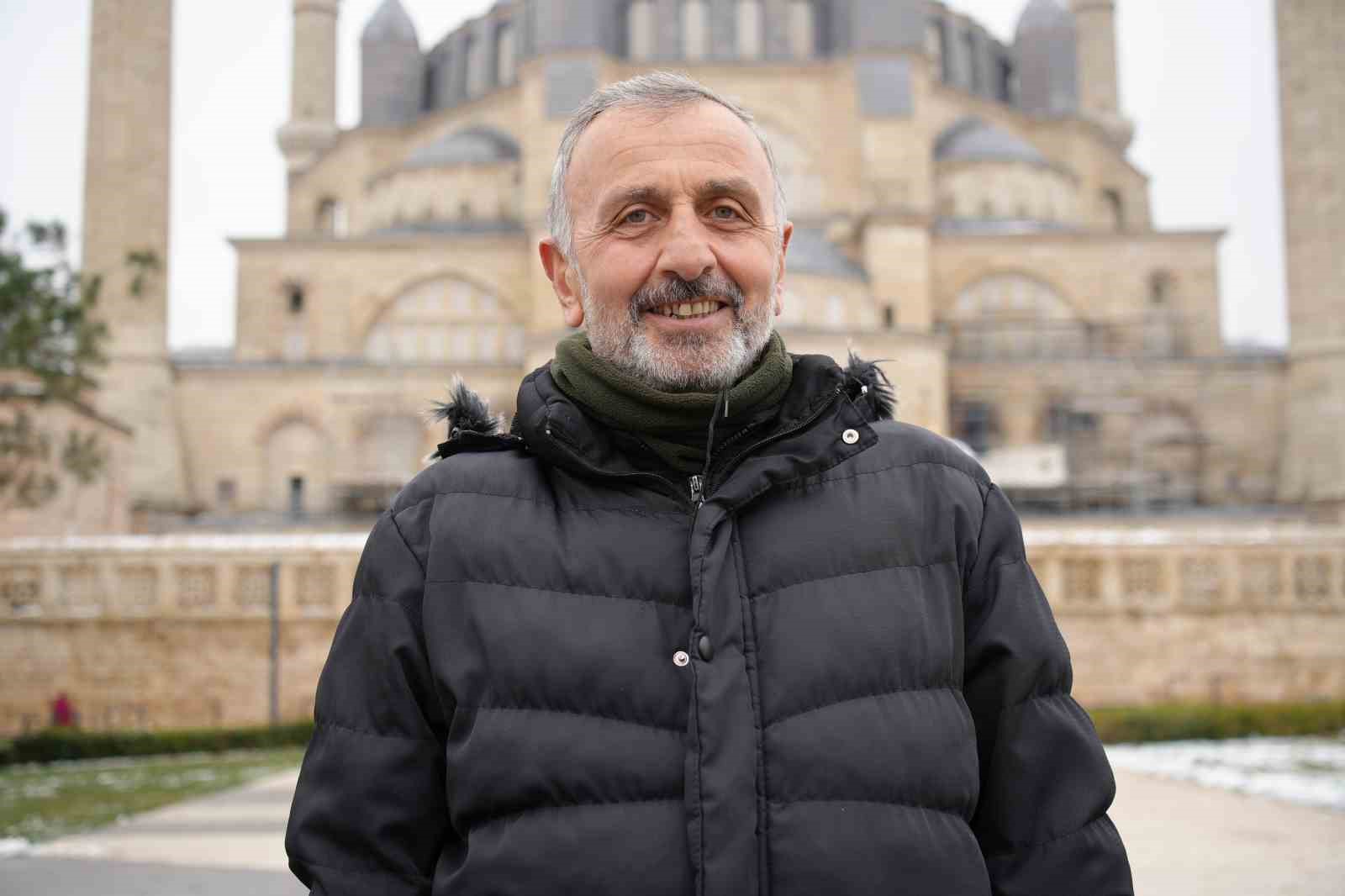 Selimiye Camii’nde tartışma konusu olan kubbe yazıları uzun bir aradan sonra ilk kez görüntülendi
