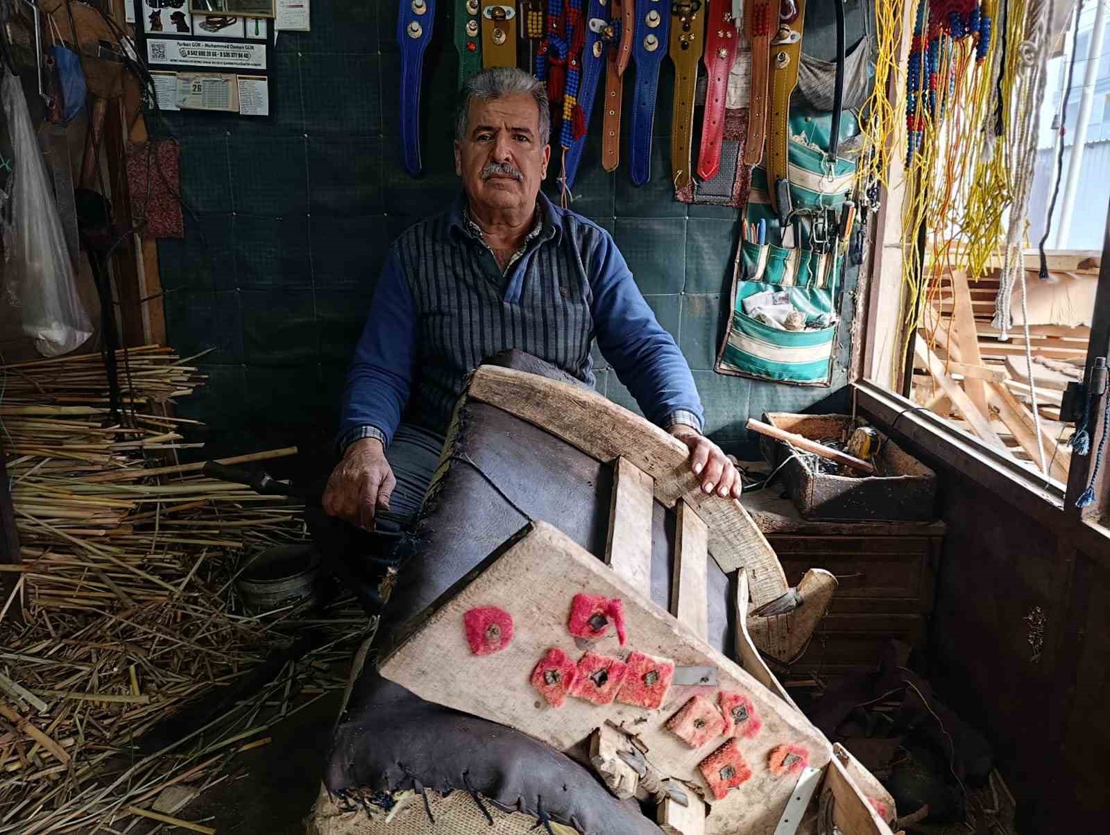 Semercilik mesleği Kahramanmaraş’ta yok olma noktasına geldi
Semercilik mesleği Kahramanmaraş’ta yok olma noktasına geldi