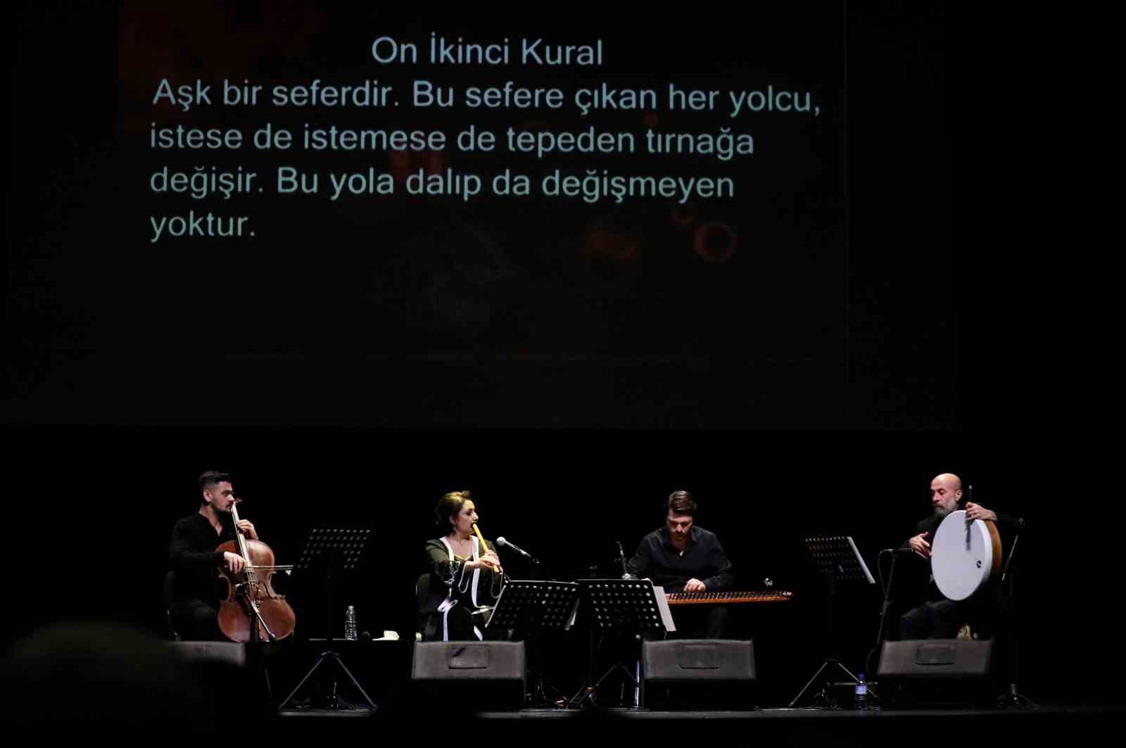 ’Şems’in 40 Kuralı’ Bursa’da ney tınısıyla hayat buldu
