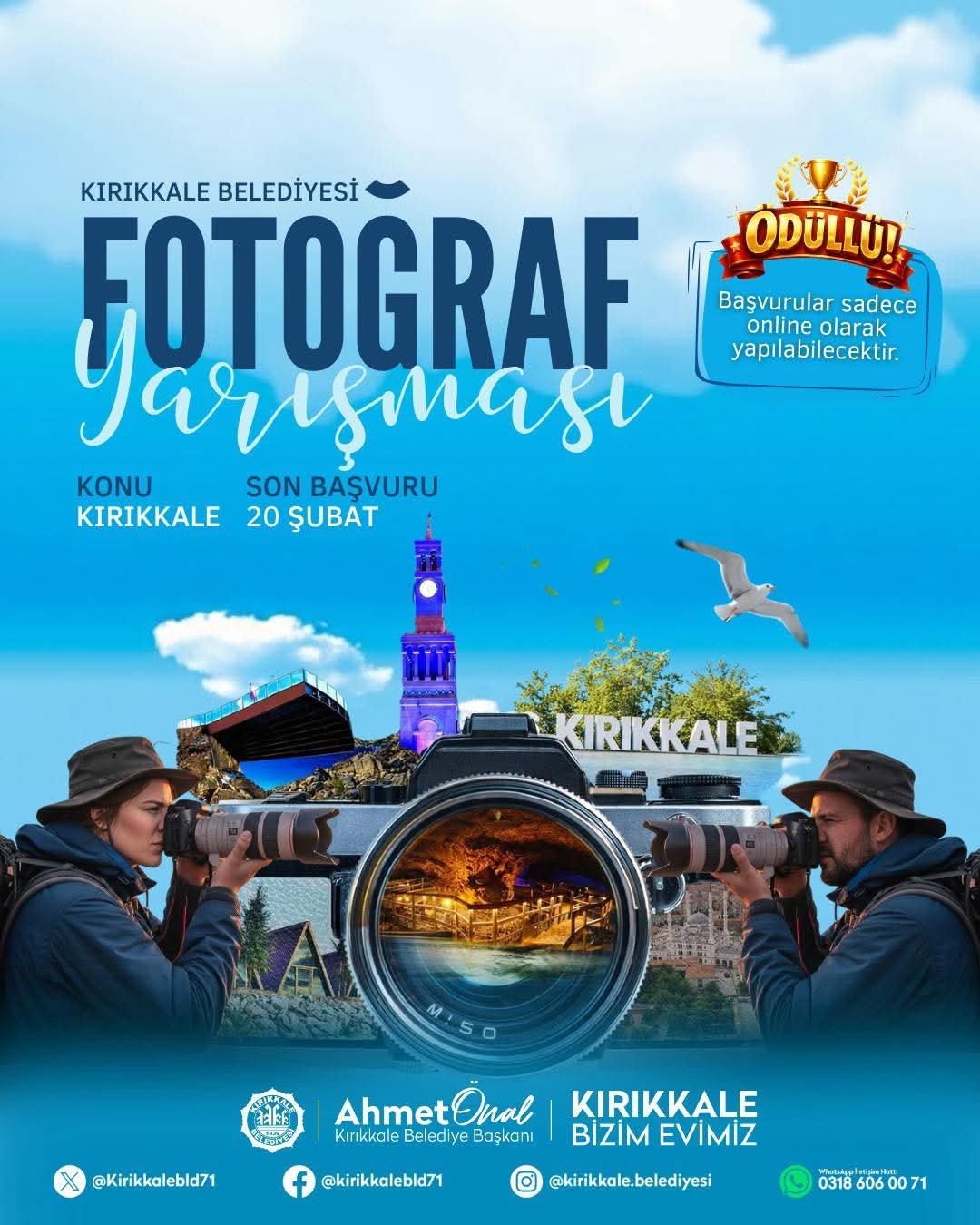 "Senin Kırıkkale’n" fotoğraf yarışması başladı
