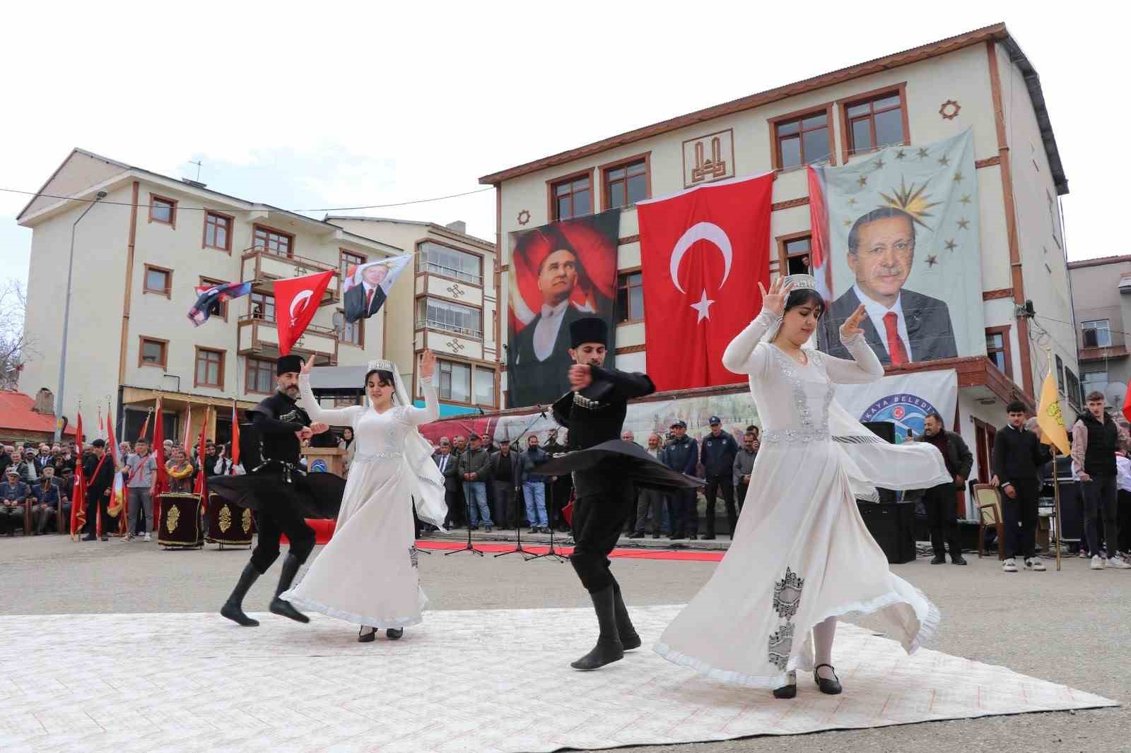 Şenkaya’da kurtuluş coşkusu
