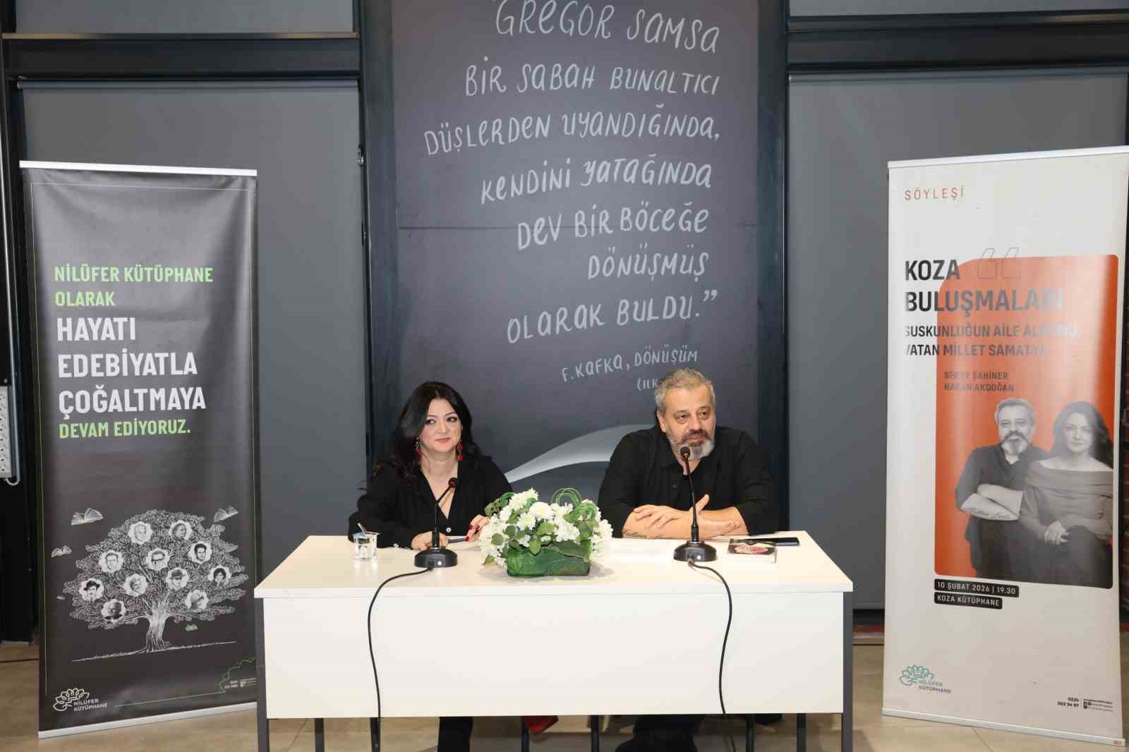 Seray Şahiner, son romanını doğduğu şehir Bursa’da anlattı
