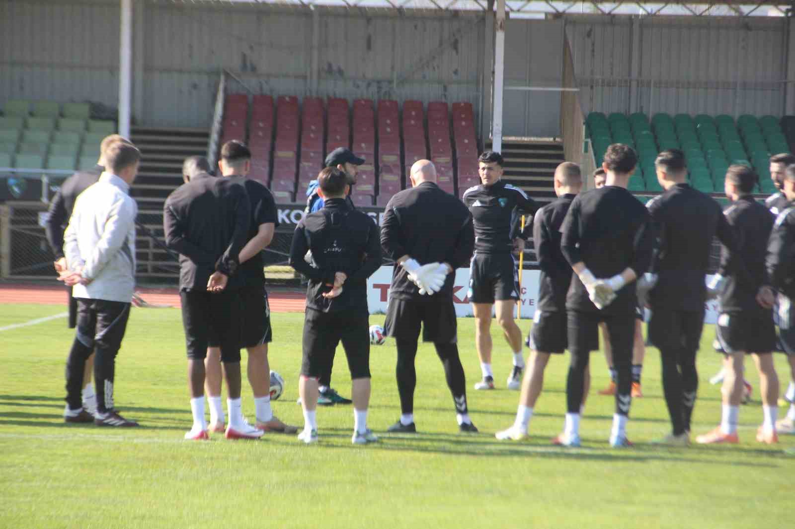 Serdar Dursun: "Hedefimiz 3 puan"
