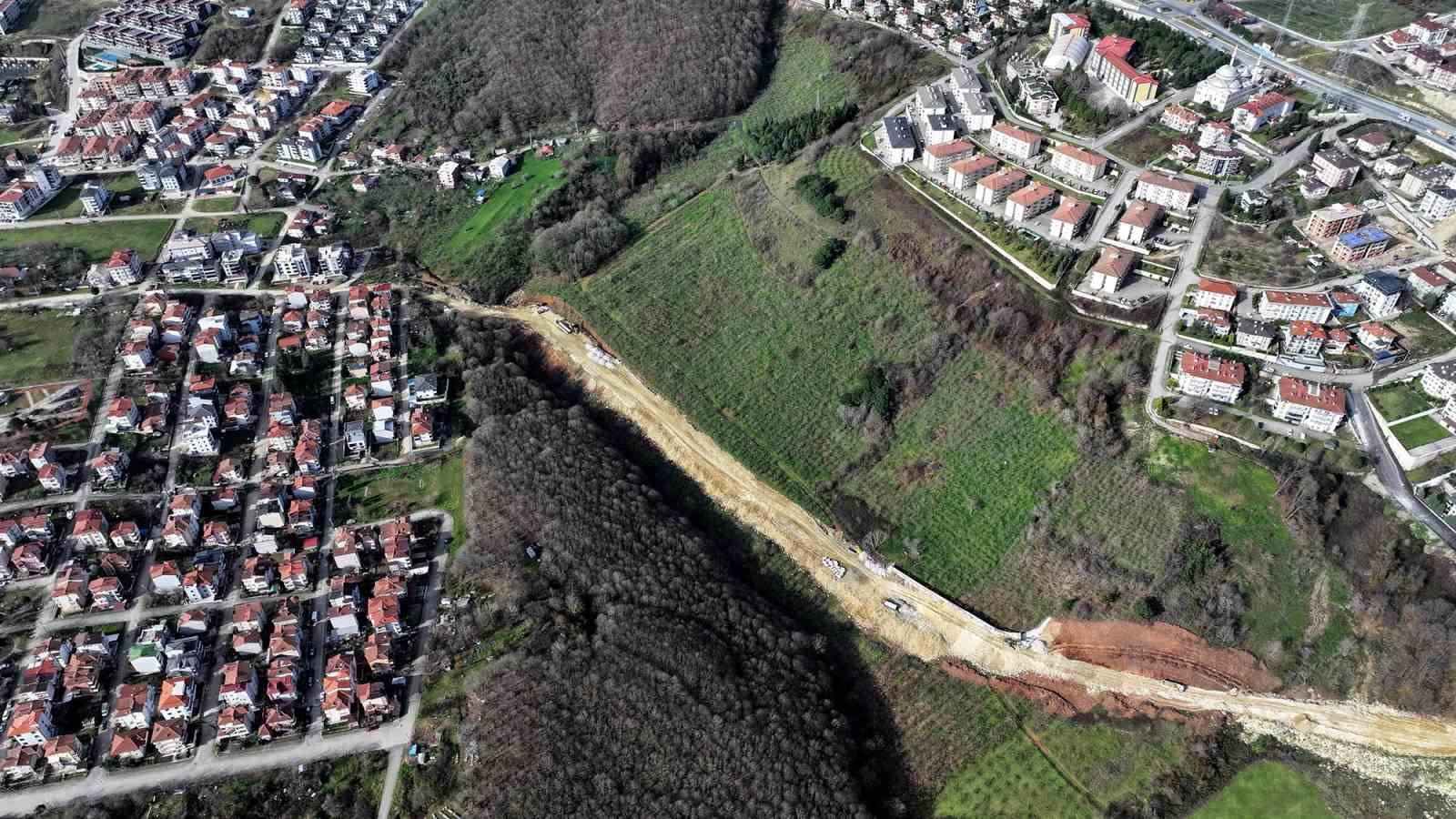 Serdivan ve Beşköprü birbirine bağlanıyor: Makineler sahaya indi
