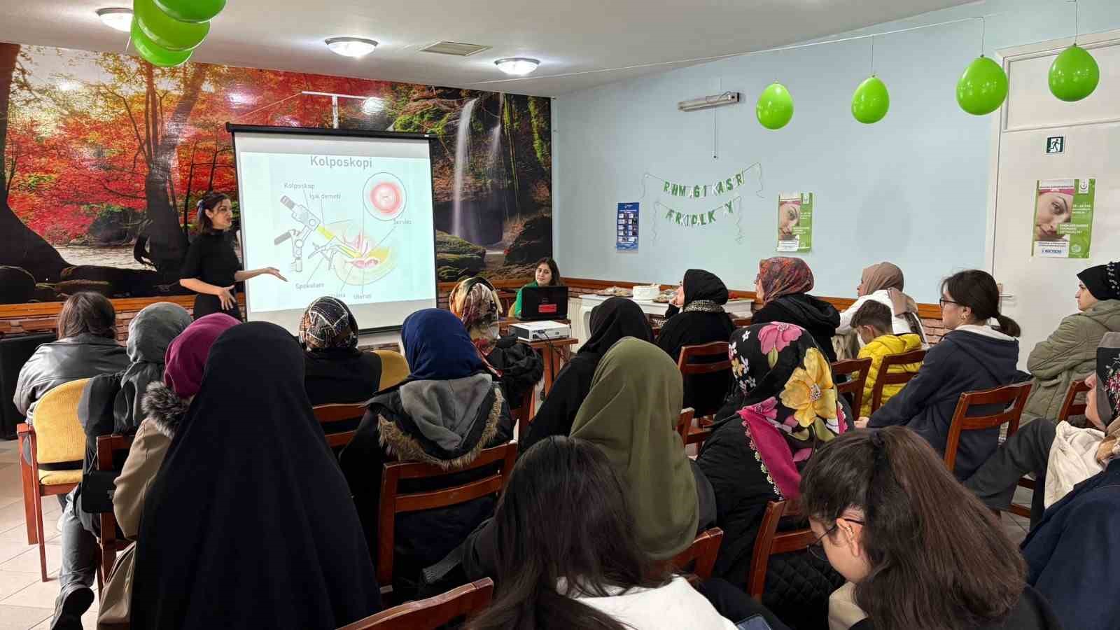 Serviks kanserine karşı farkındalık eğitimi
