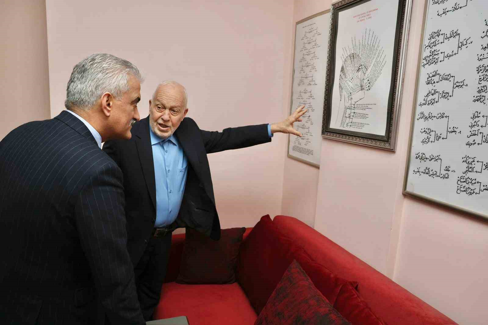 Seyh’ül Kurra Hafız Yılmaz, Vali Makas’ı ağırladı
