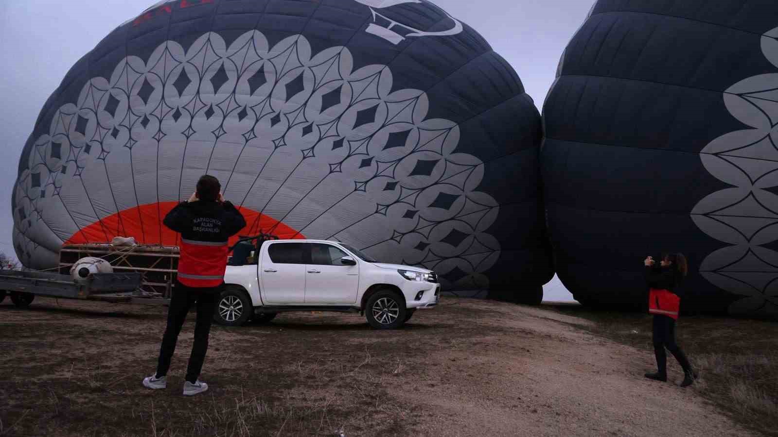 Sıcak hava balon uçuşlarına denetim
