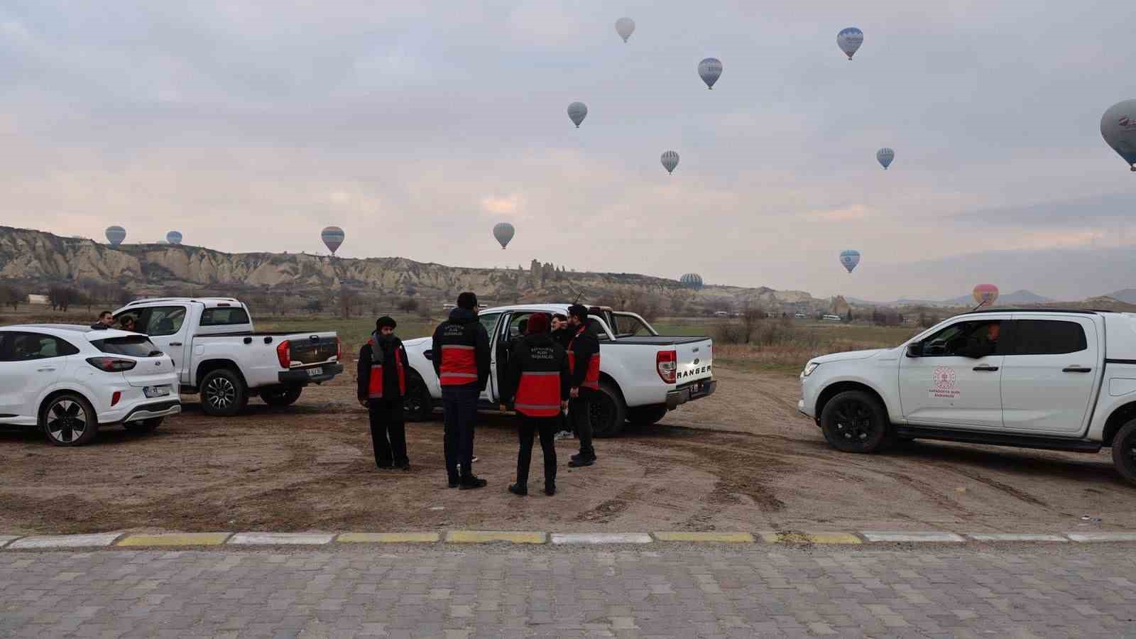 Sıcak hava balon uçuşlarına denetim
