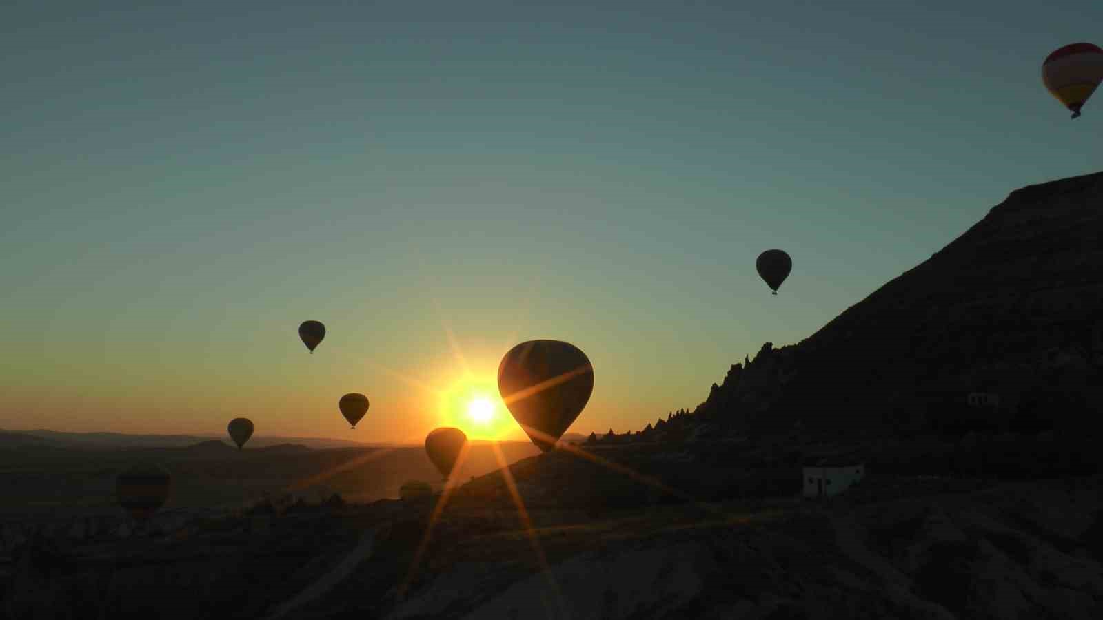 Sıcak hava balonlarına rüzgar engeli
