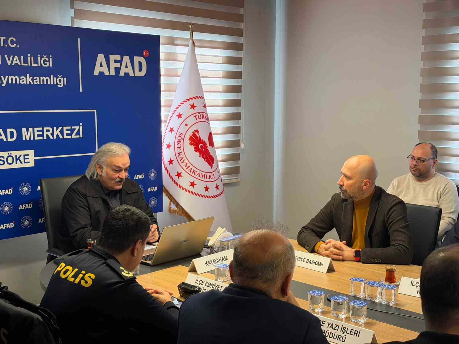 Şiddetli yağış öncesi AFAD koordinasyon toplantısı yapıldı
