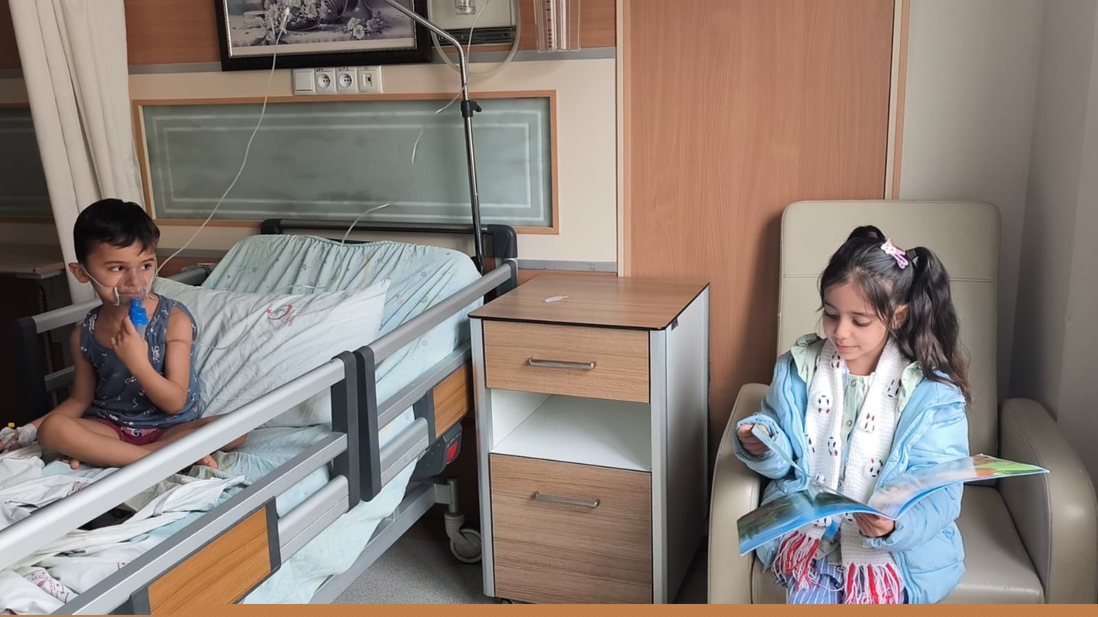 Şifa veren sayfalar: Kütüphaneden hastaneye sevgi köprüsü
