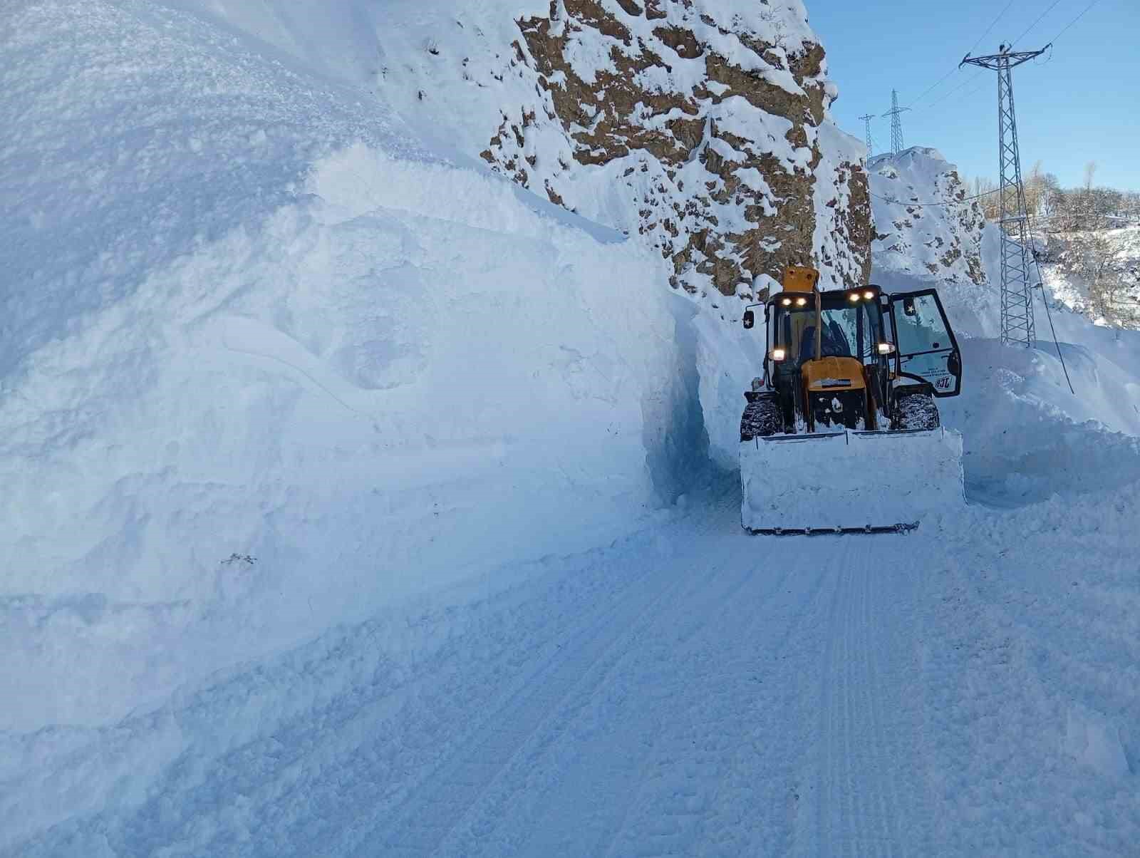 Siirt’te kardan kapanan 278 köy yolu ulaşıma açıldı

