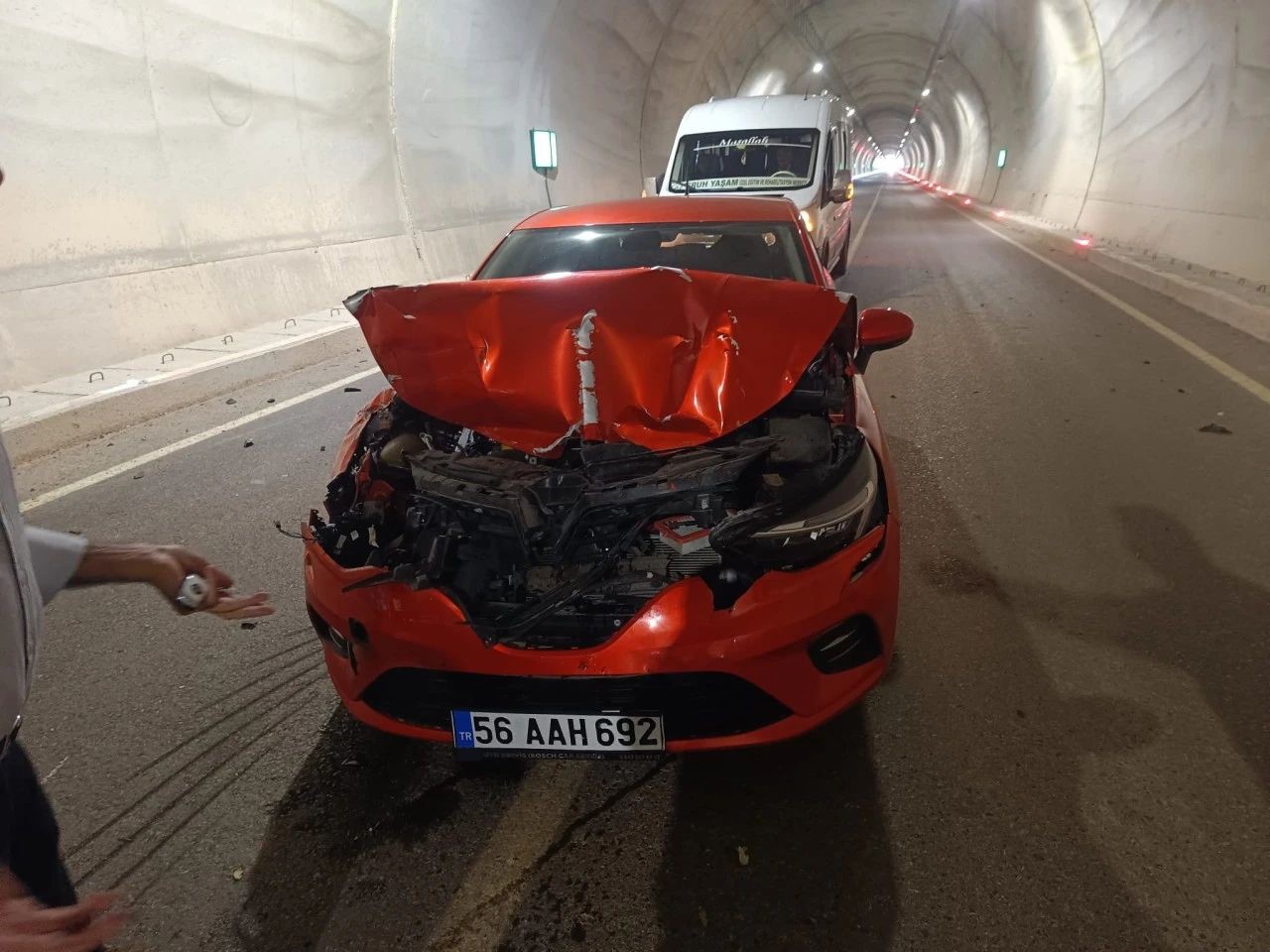 Siirt’te otomobil ile patpat çarpıştı: 1 yaralı
