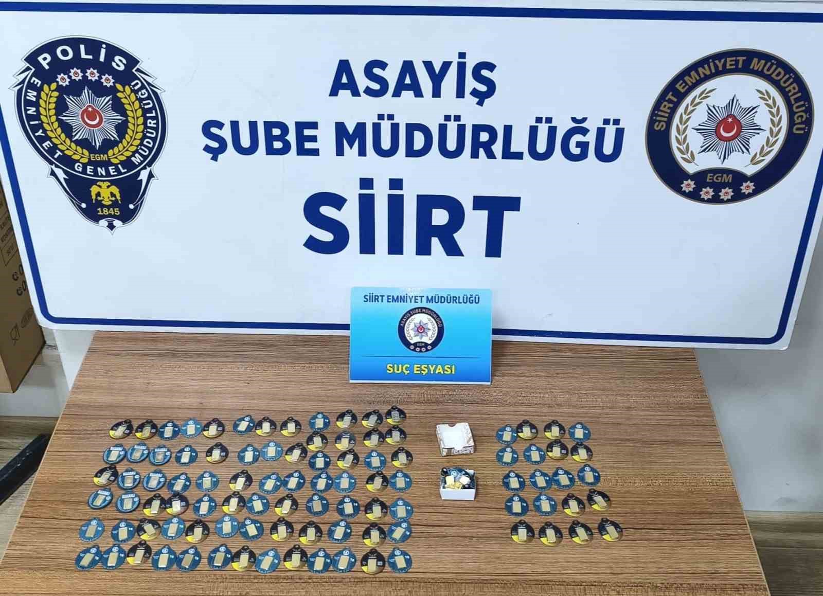 Siirt’te sahte altın operasyonu: 2 tutuklama
