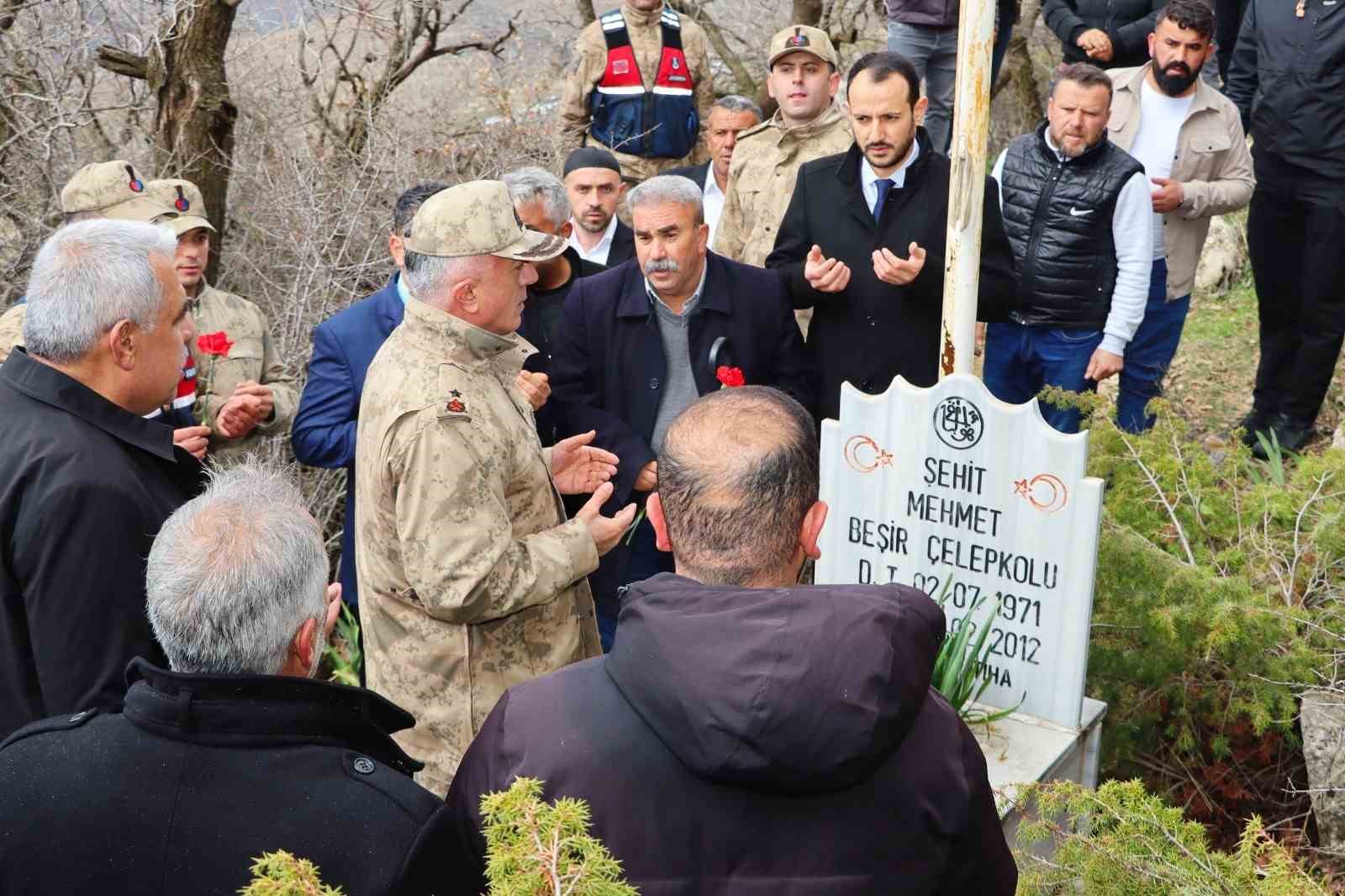 Siirt’te şehitler dualarla anıldı
