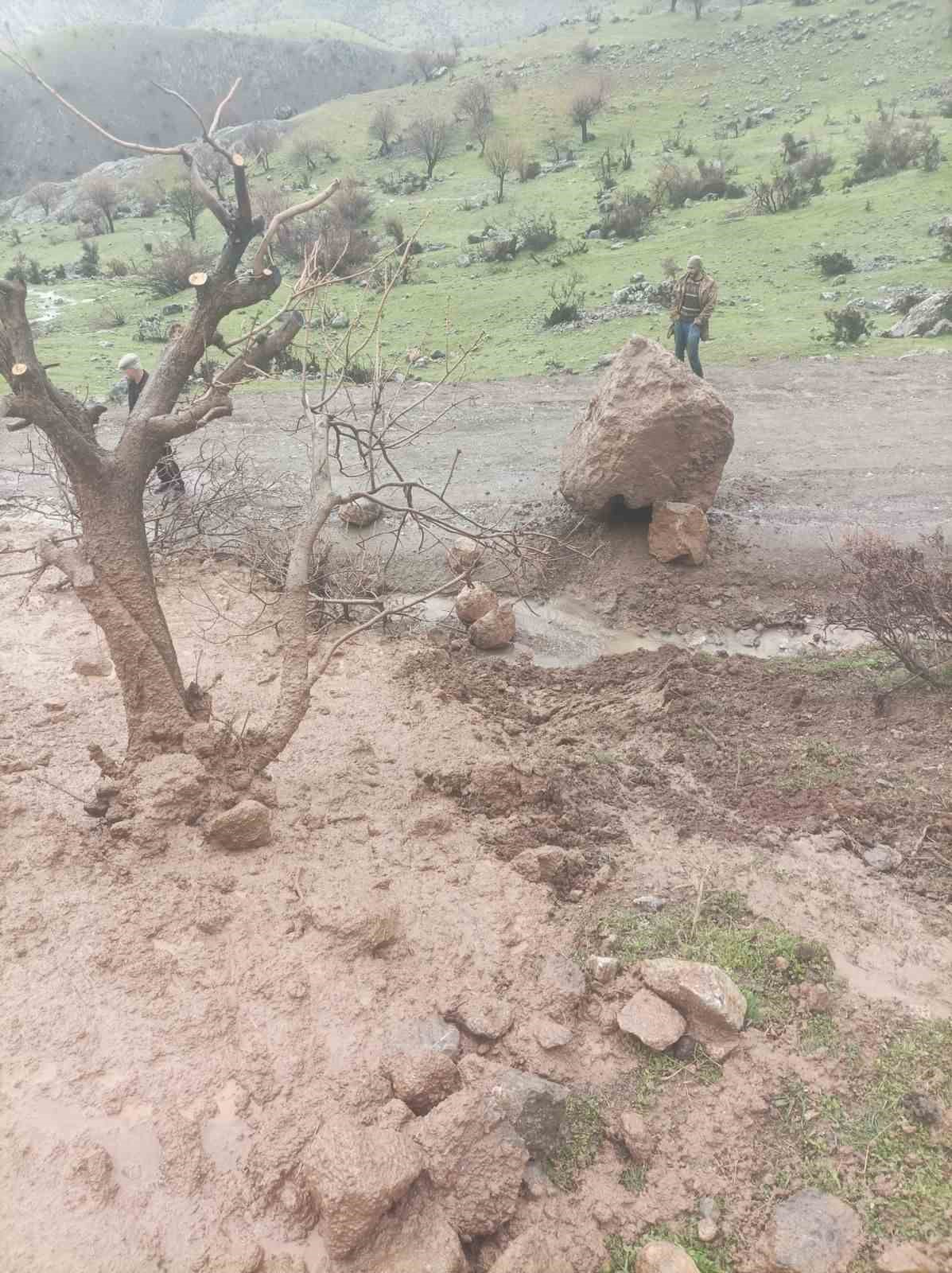 Siirt’te şiddetli yağış hayatı olumsuz etkiledi
