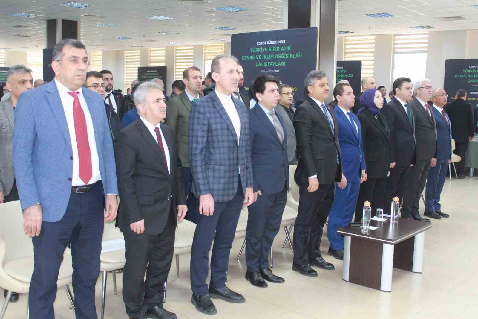 Siirt’te ’Sıfır Atık’ çalıştayı düzenlendi
