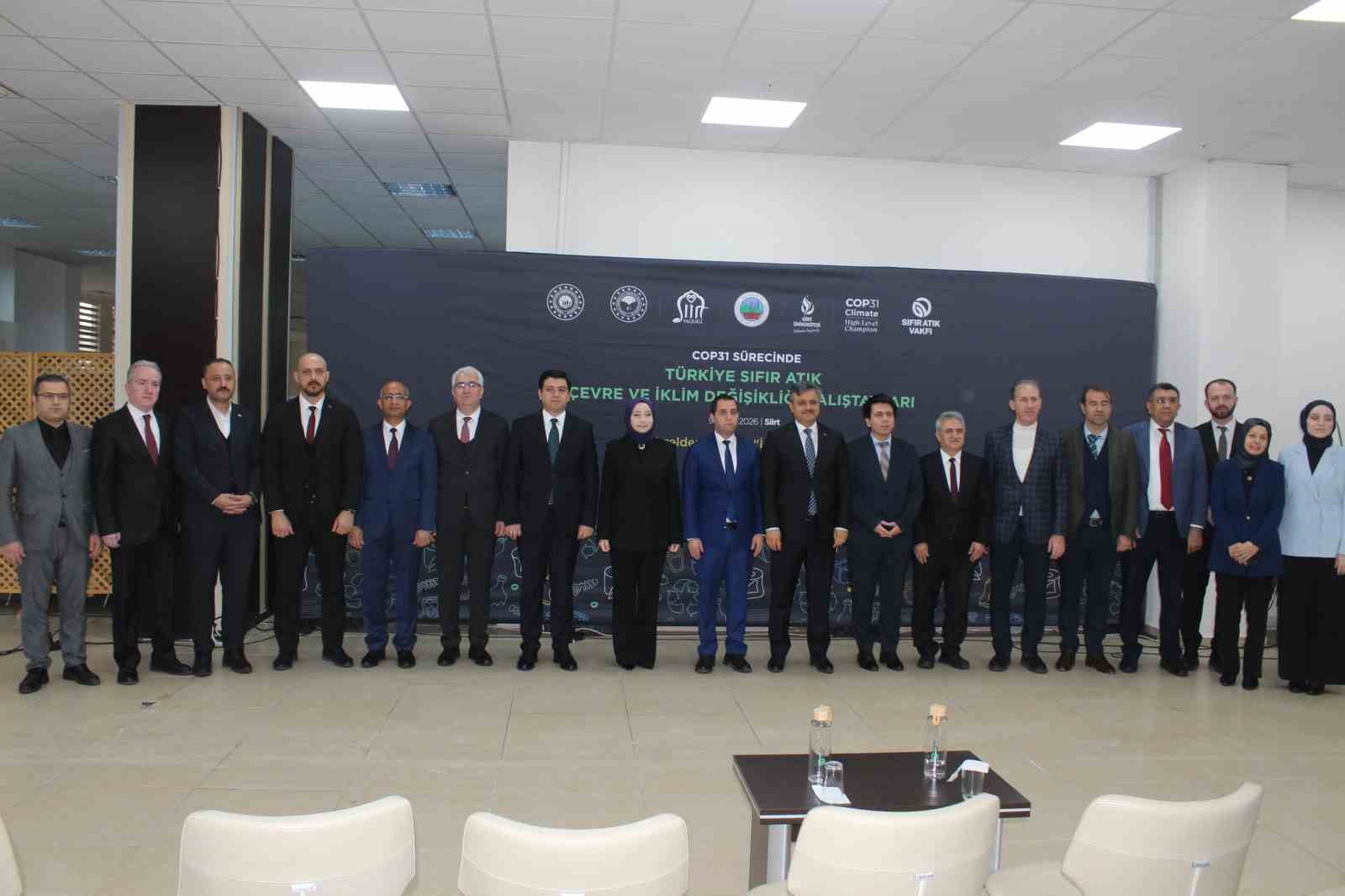 Siirt’te ’Sıfır Atık’ çalıştayı düzenlendi
