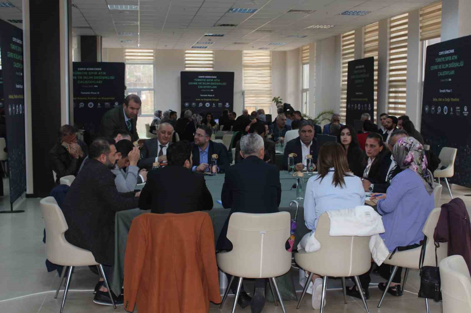 Siirt’te ’Sıfır Atık’ çalıştayı düzenlendi
