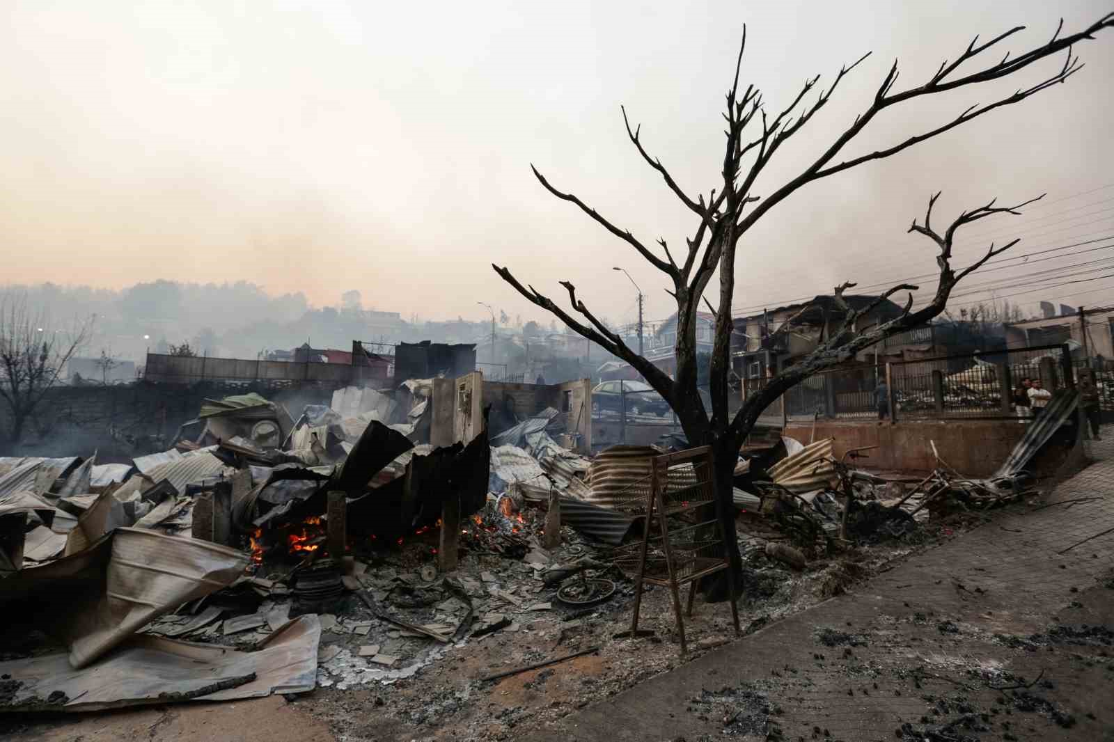 Şili’de orman yangını: 18 öü
