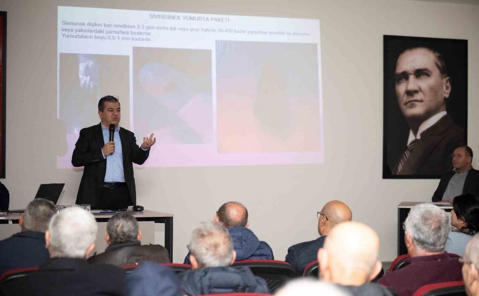 Silifke’de haşereyle mücadele için iş birliği çağrısı
