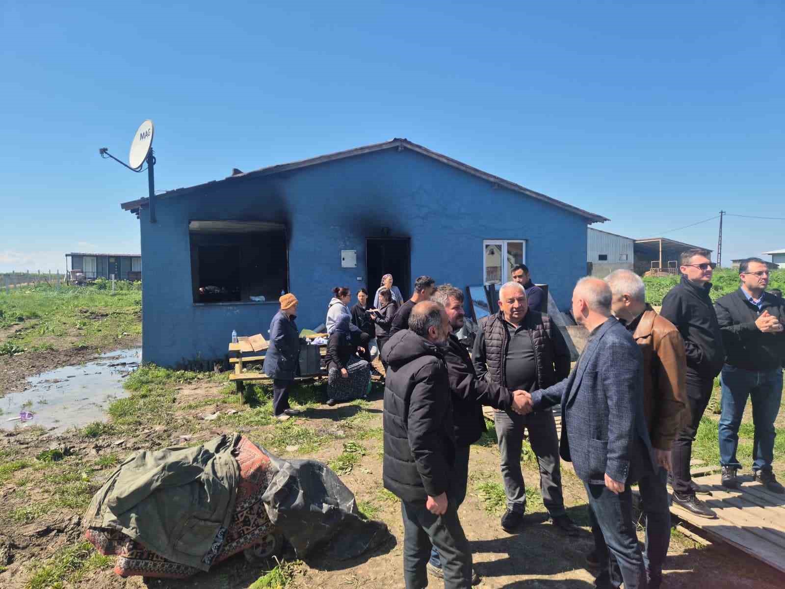 Silivri Kadıköy’de yangın: 6 kişi son anda kurtuldu
